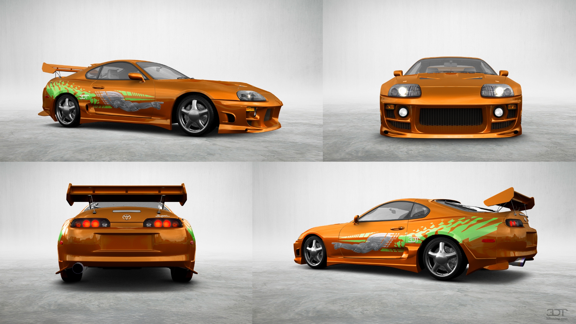 Toyota Supra 2 Door Coupe 2000 tuning