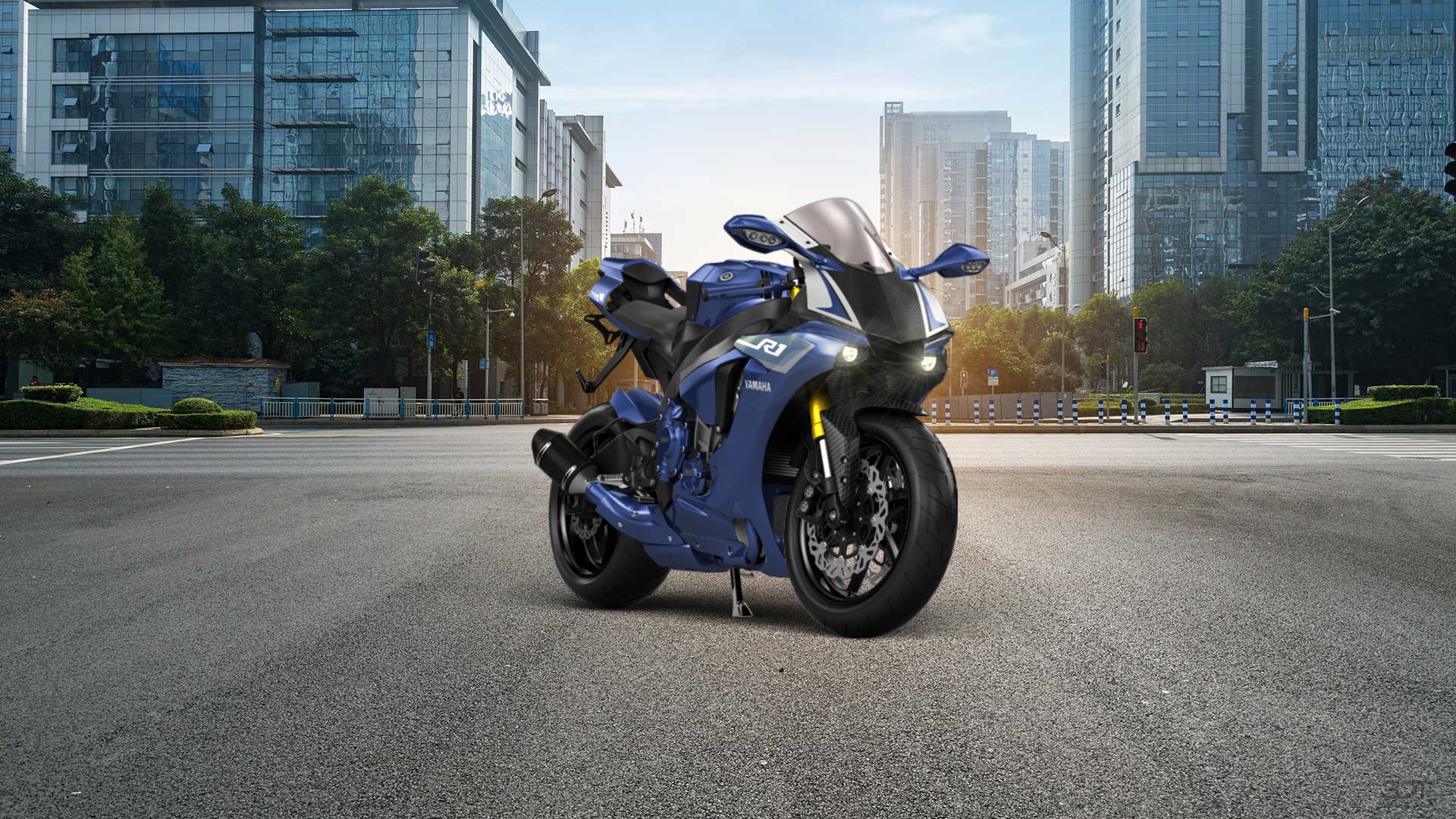 Yamaha YZF R1 Sport Bike 2015 tuning