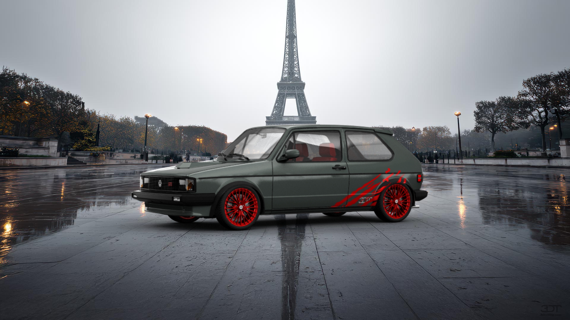 Volkswagen Rabbit GTI Mk1 3 Door Hatchback 1984 tuning