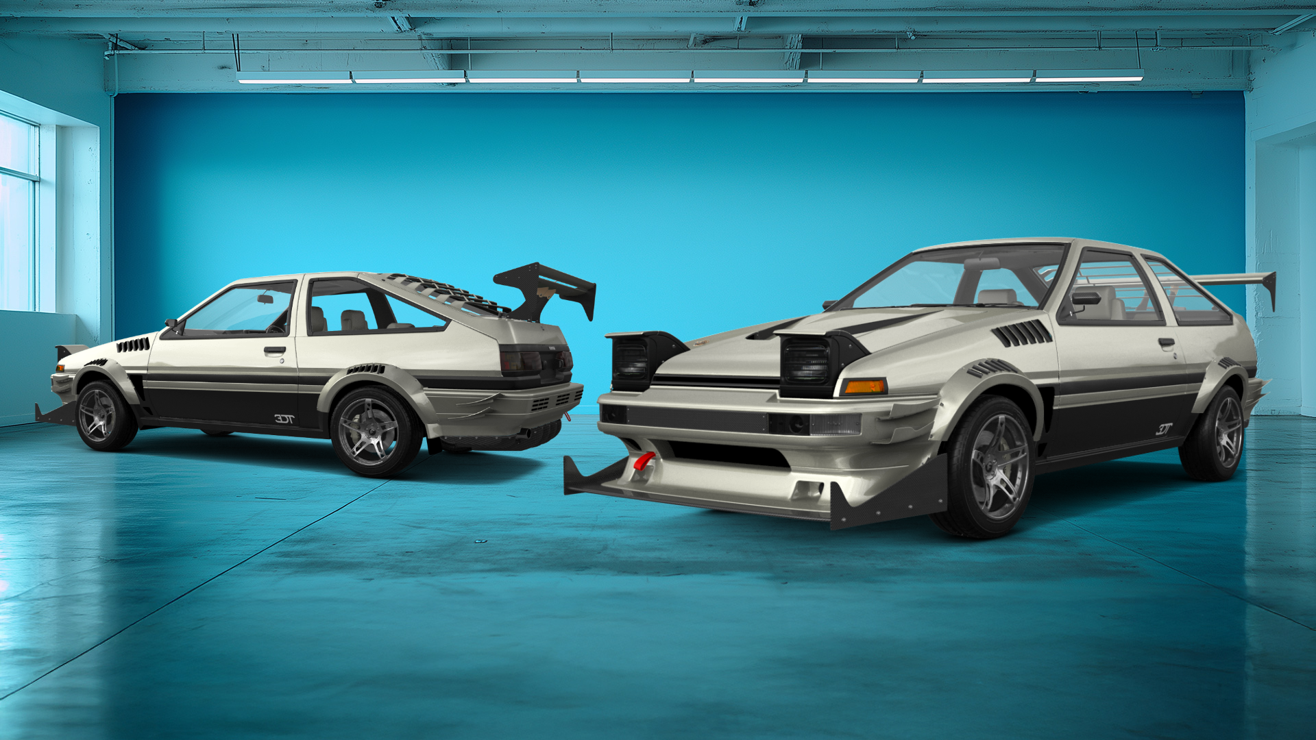 Toyota AE86 3 Door Hatchback 1985 tuning