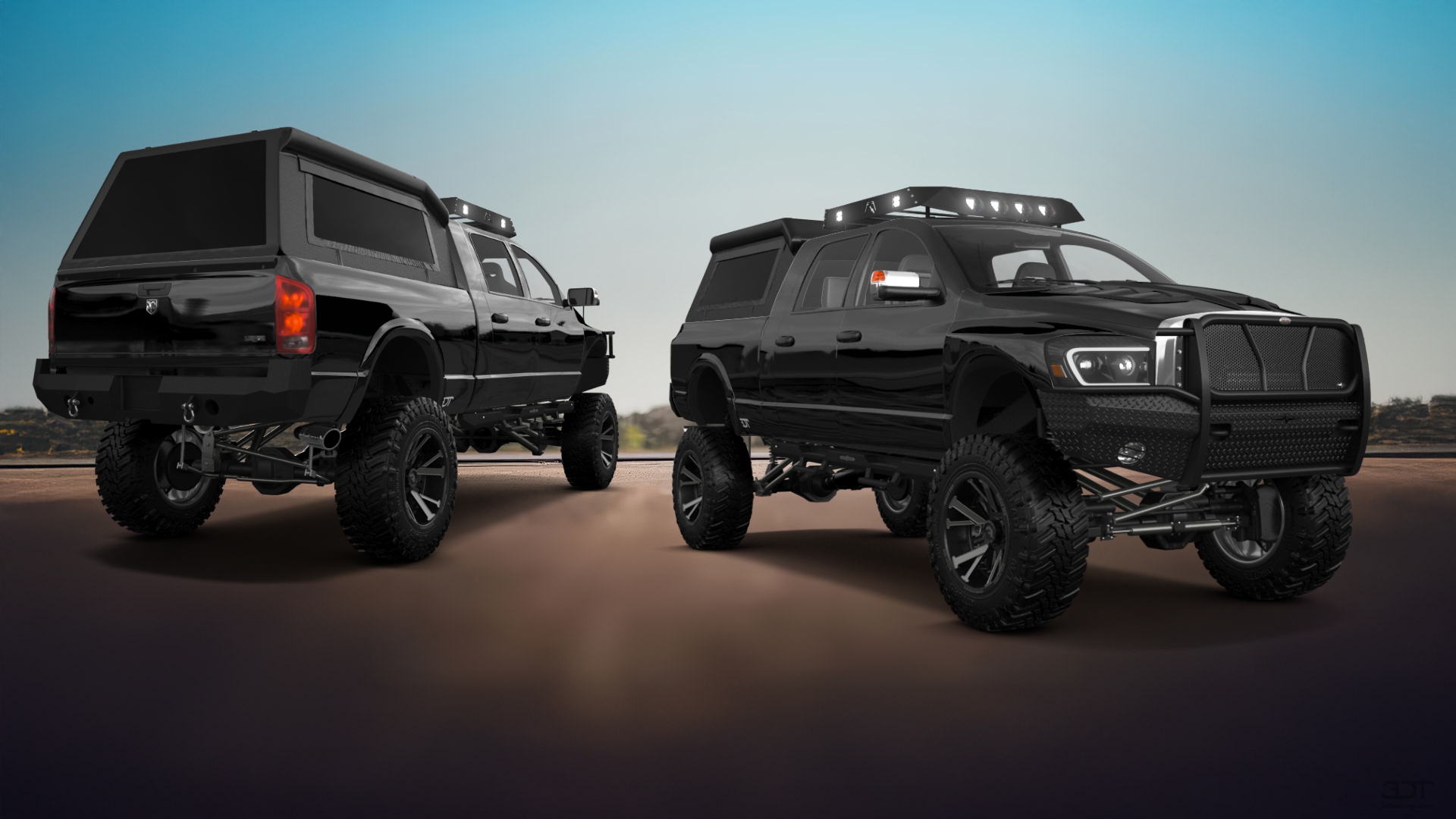 Dodge Ram 2500 4 Door pickup truck 2007 tuning