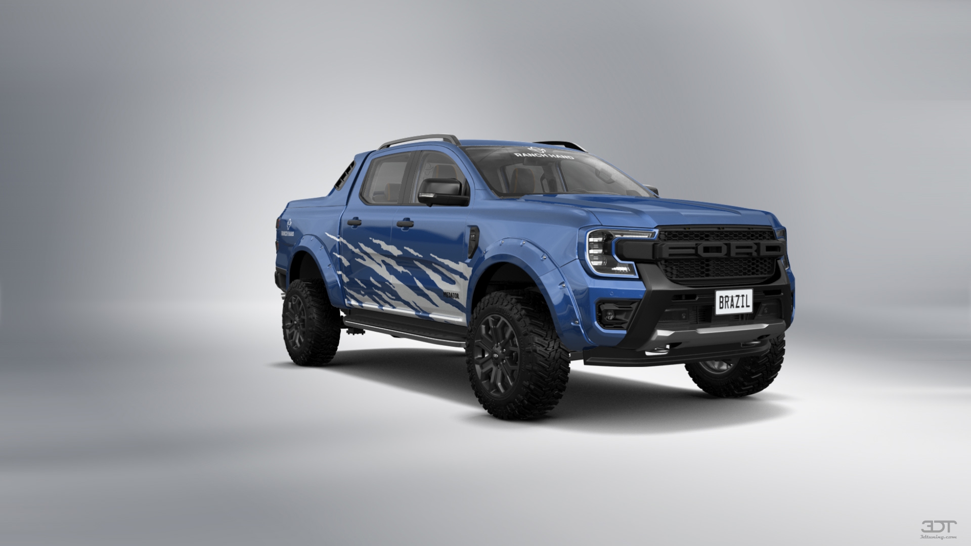 Ford Ranger 4 Door pickup truck 2022 tuning