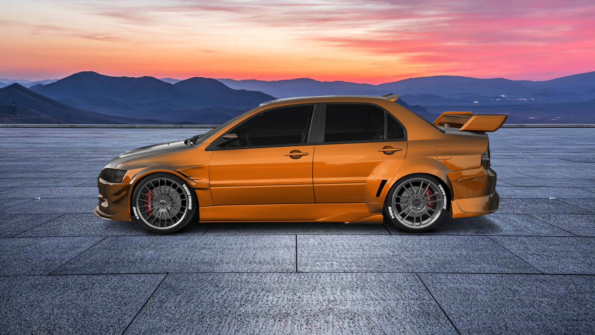 Mitsubishi Lancer Evo IX 4 Door Saloon 2005 Images