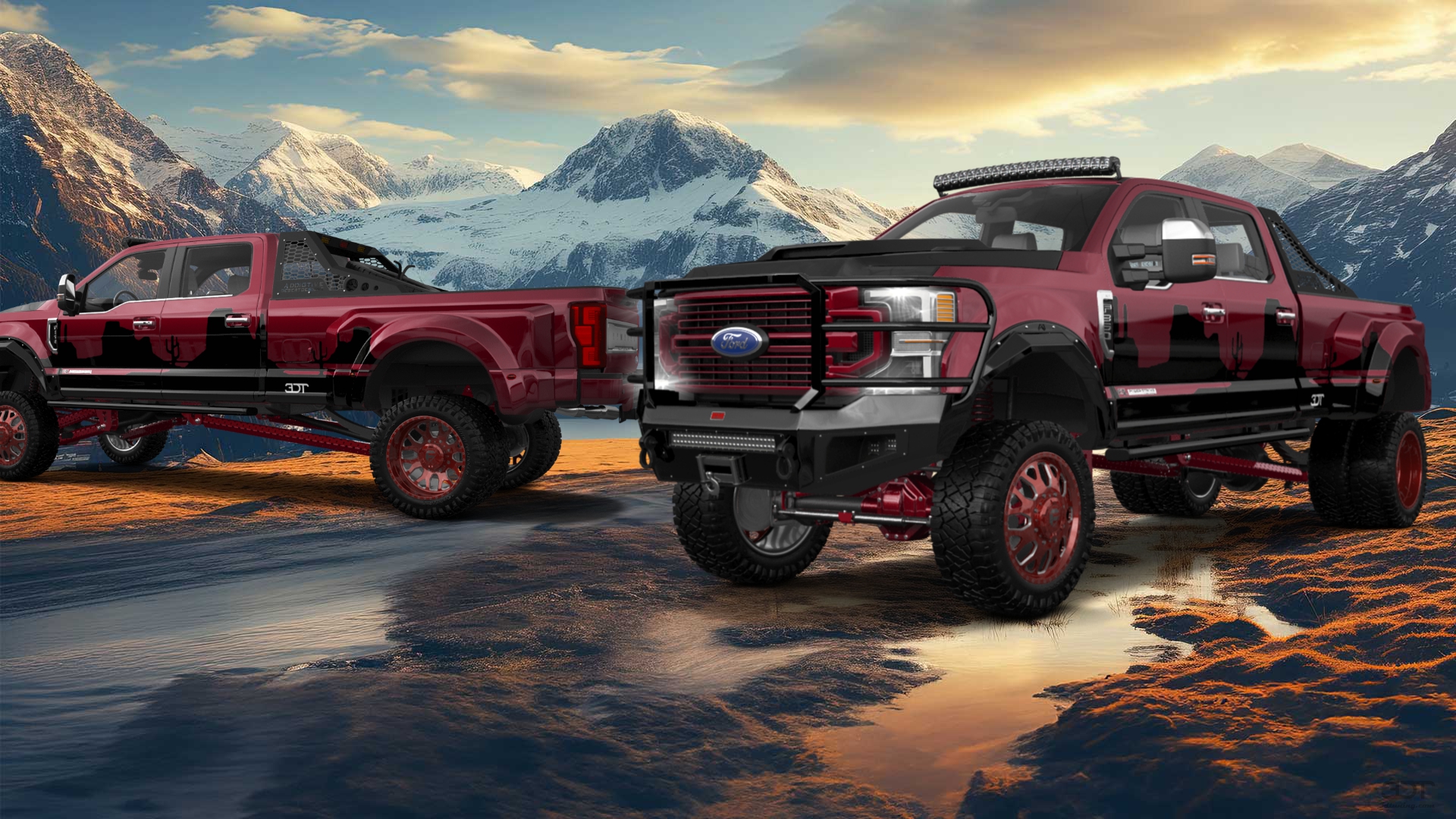 Ford F-350 DRW 4 Door pickup truck 2021 tuning