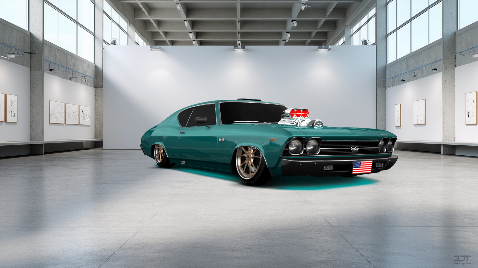 Chevrolet Chevelle SS 2 Door Hardtop 1969 tuning