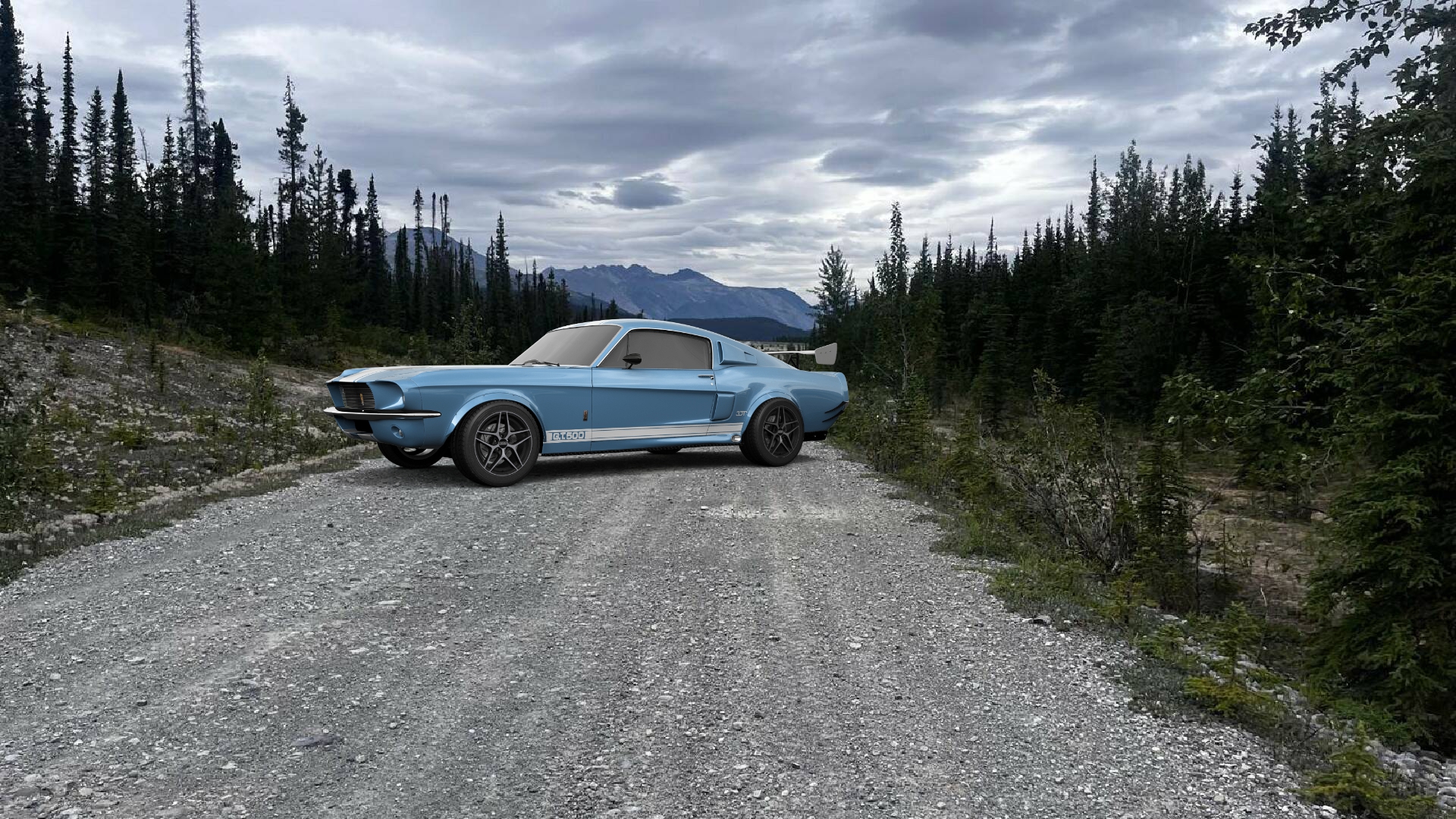 Mustang GT500 2 Door Coupe 1968