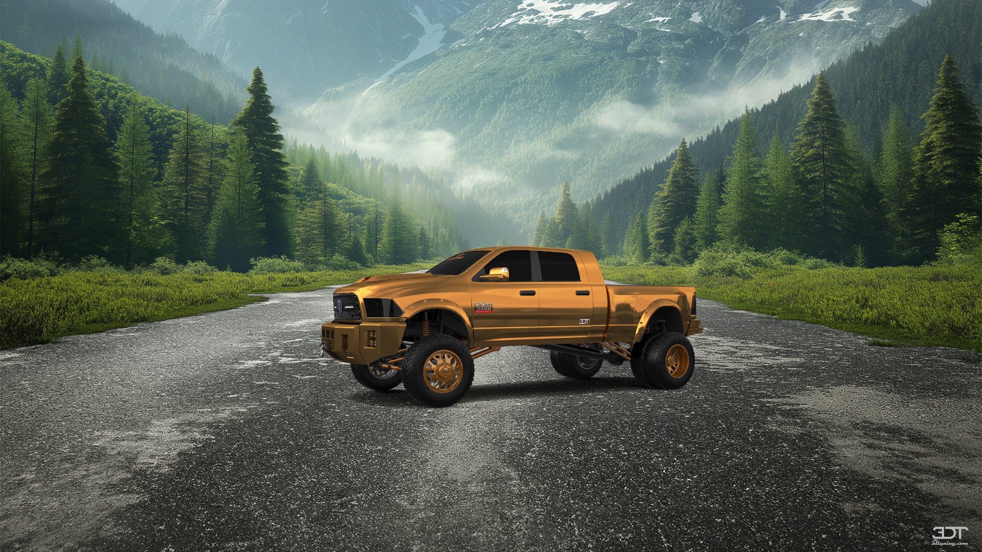 Dodge Ram 3500 4 Door Truck 2014