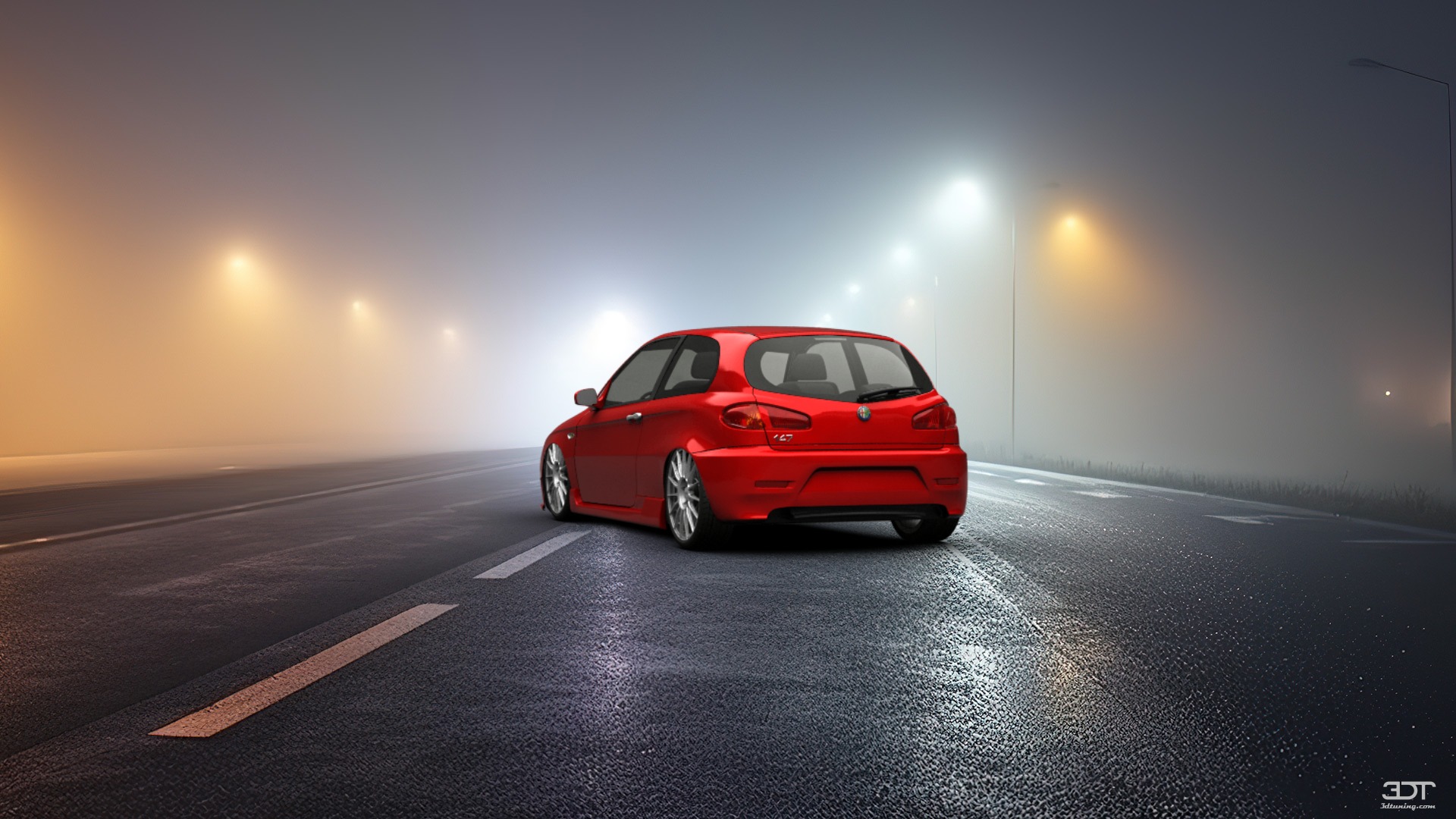 Alfa Romeo 147 3 Door Hatchback 2009
