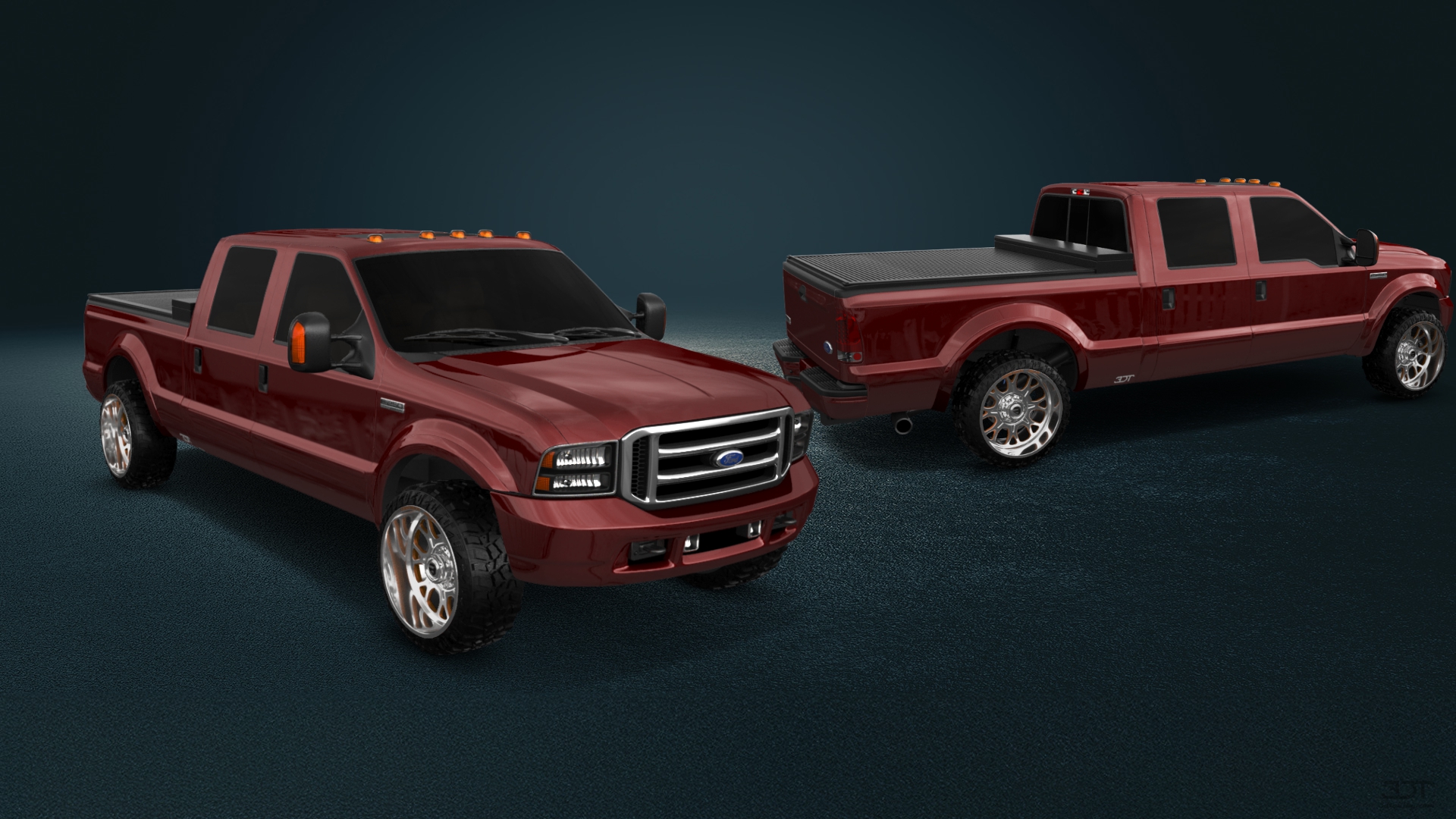 Ford F-250 Crew Cab 4 Door pickup truck 1999 tuning