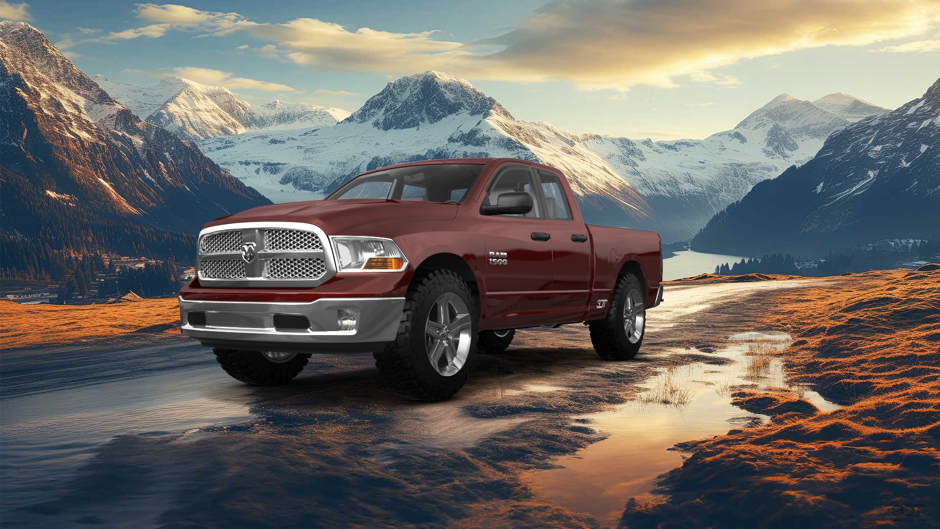 Dodge Ram 1500 Quad-Cab 4 door 2014