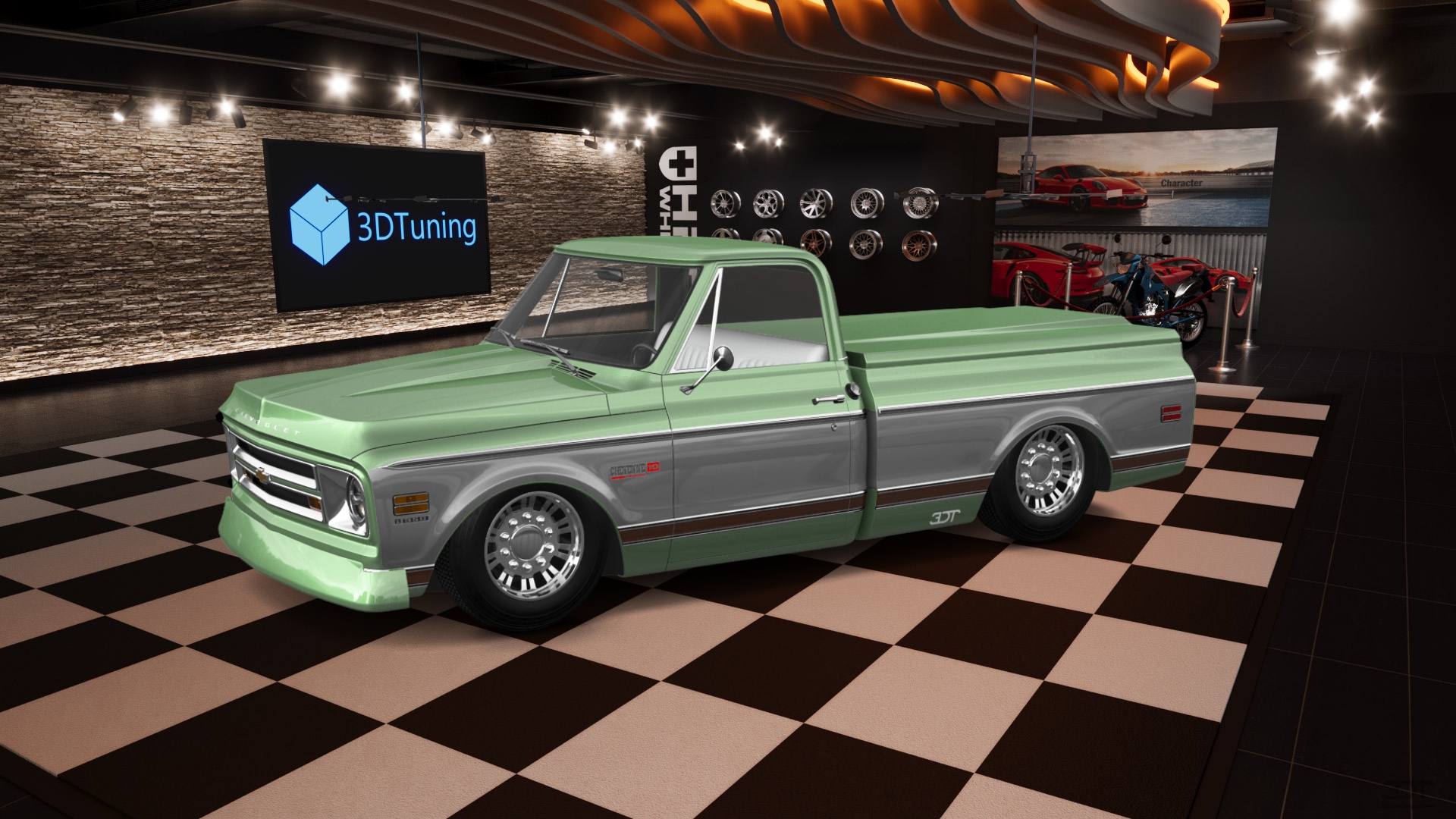 Chevrolet C-10 Cheyenne 2 Door pickup truck 1967
