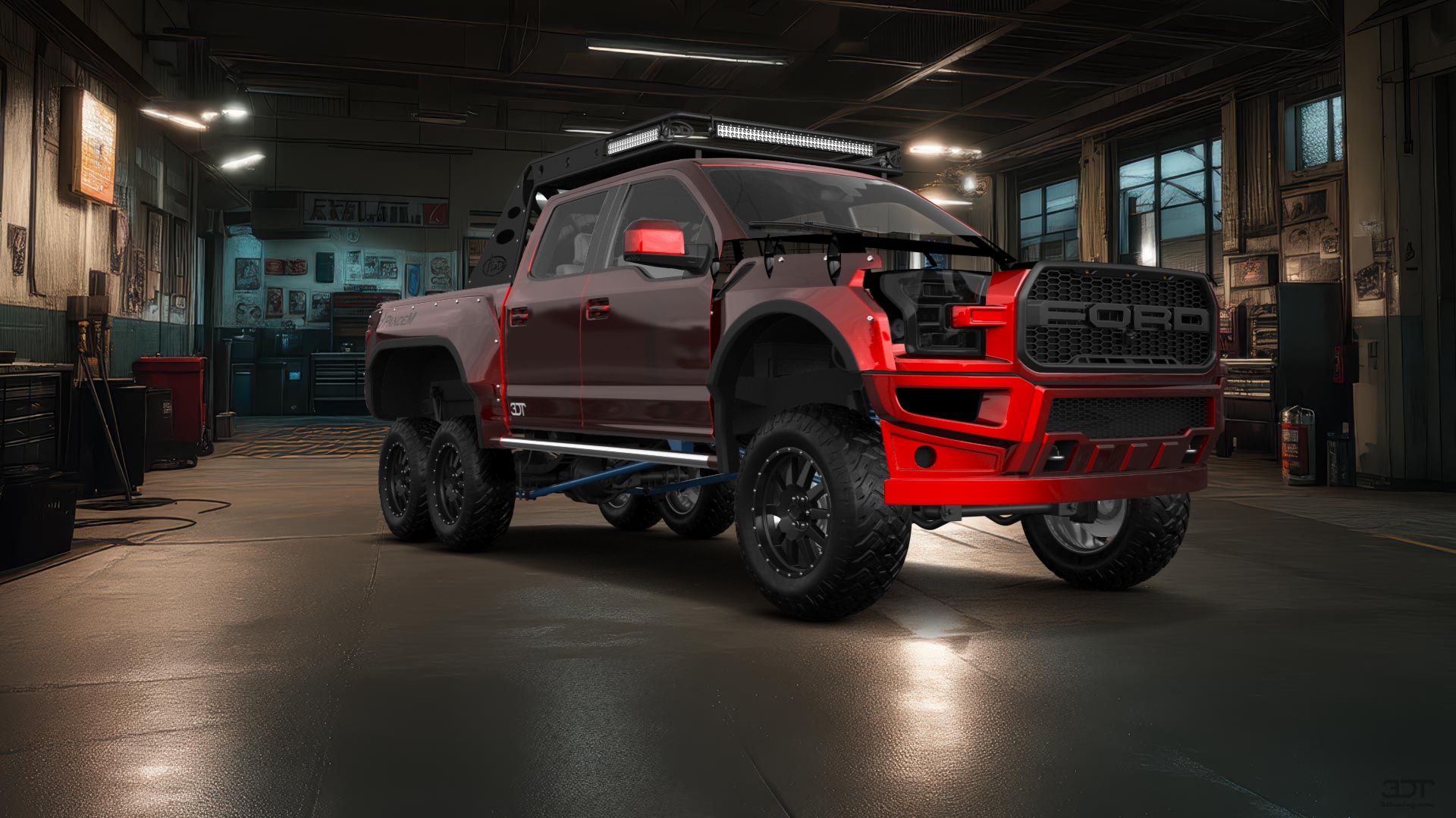Ford Hennessey VelociRaptor 6x6 Truck 2017 tuning