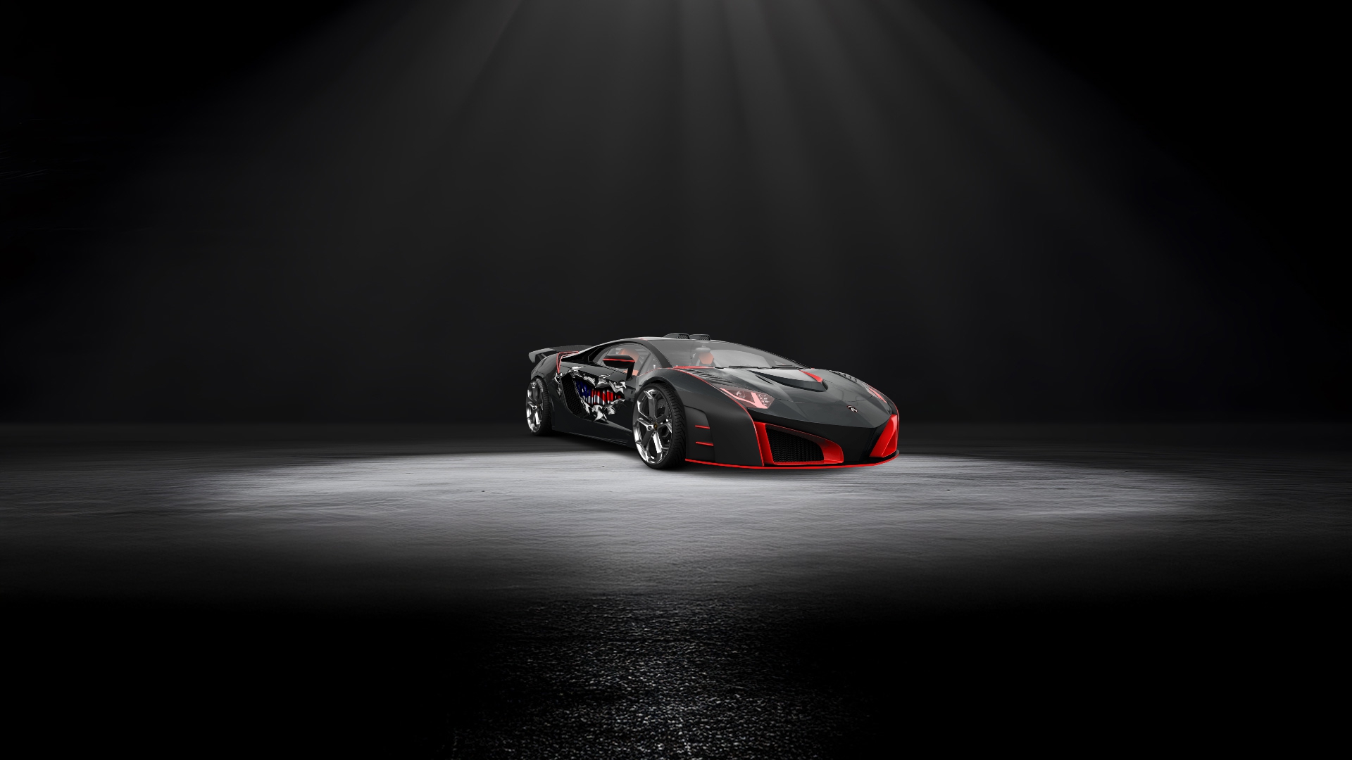 Lamborghini Aventador 2 Door Coupe 2012 tuning