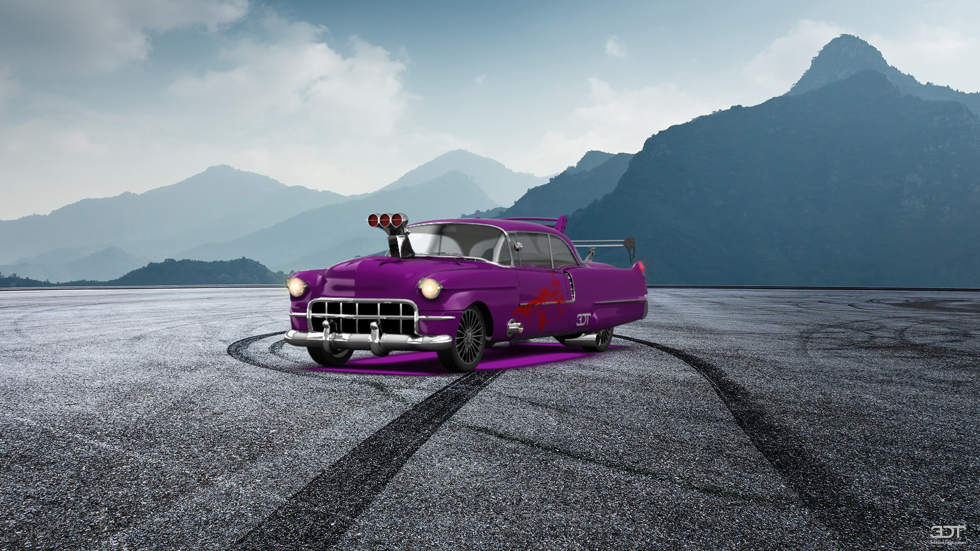 Cadillac De Ville Coupe 1956