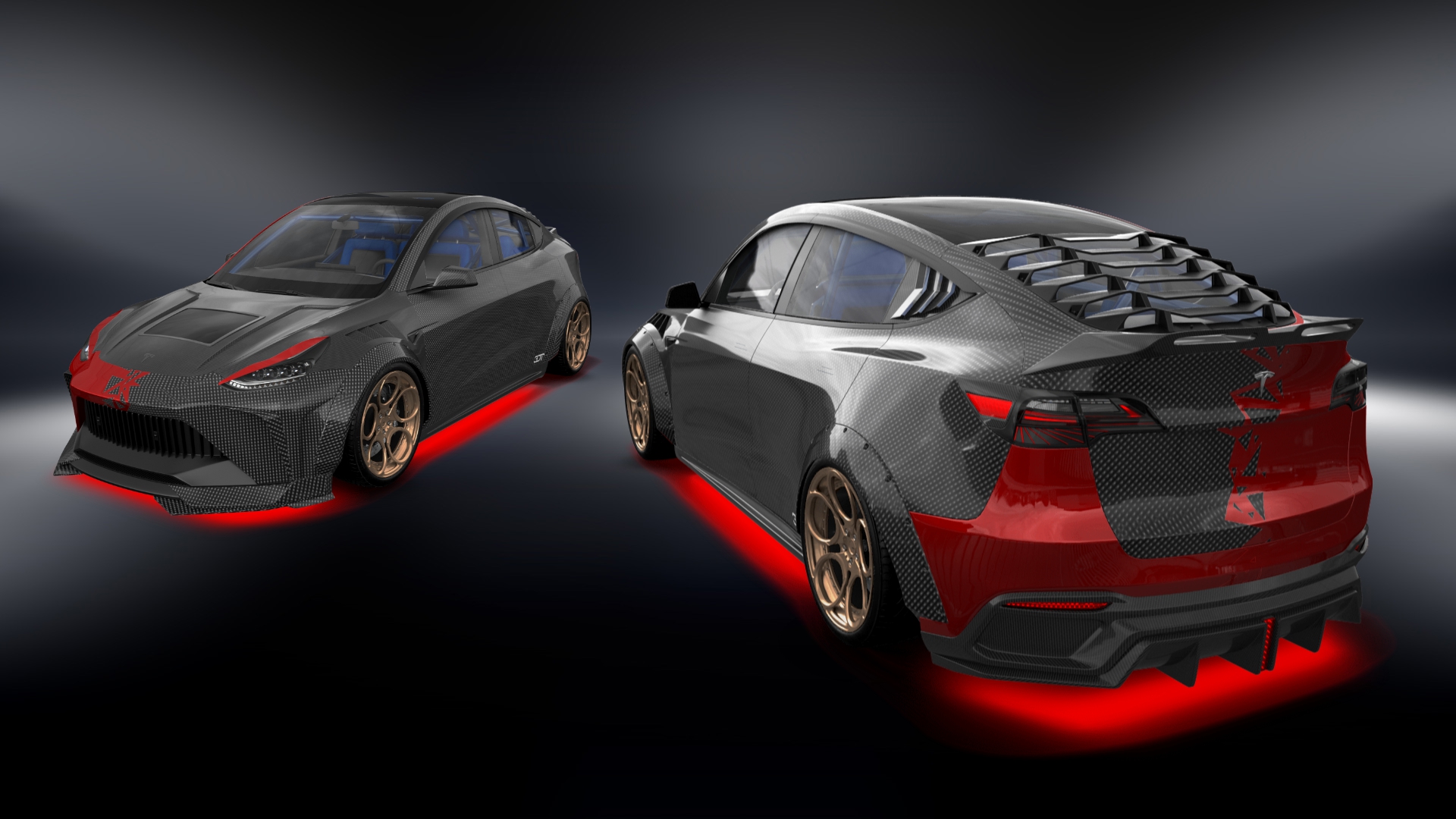 Tesla Model Y 5 Door SUV 2020 tuning