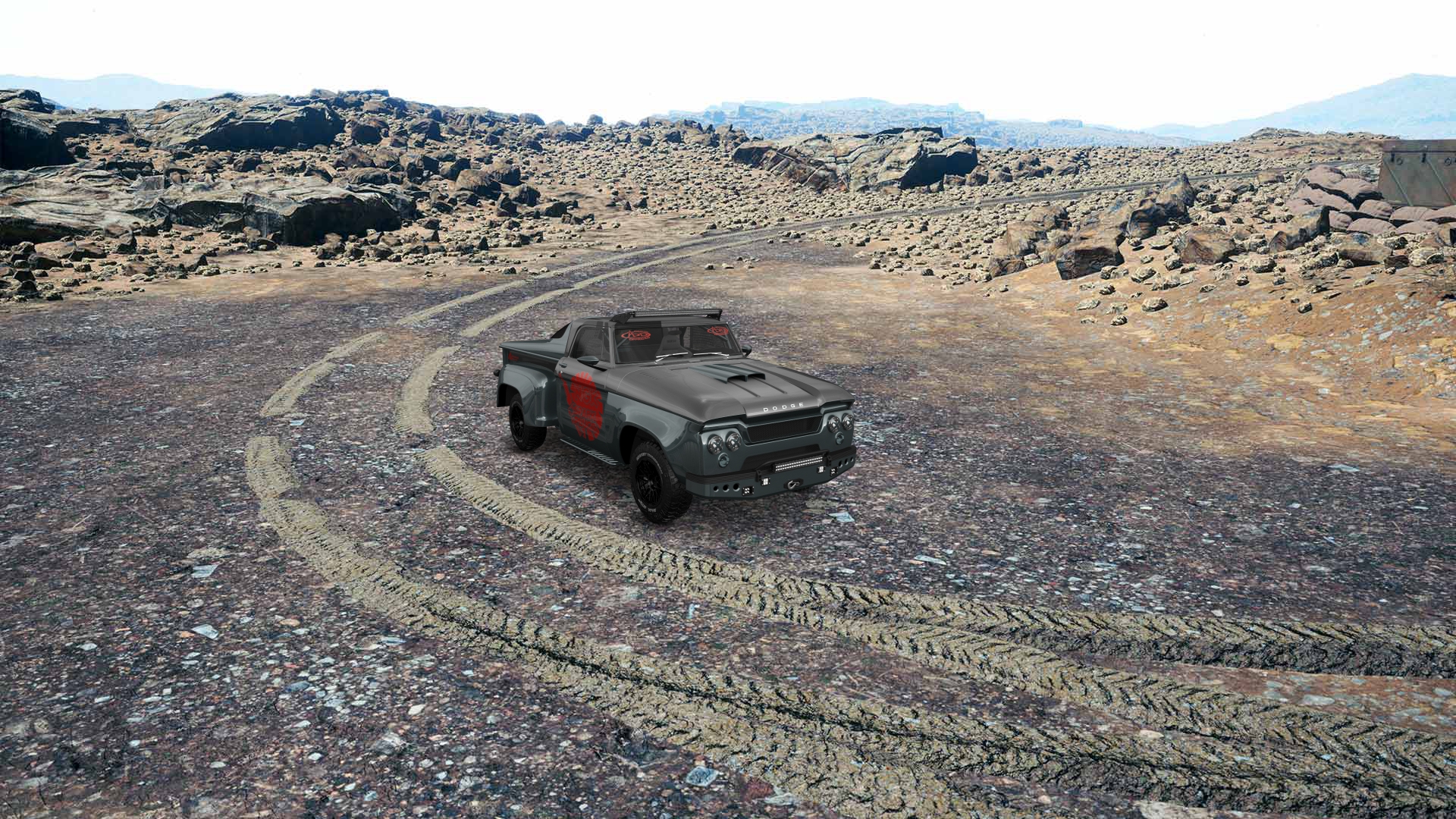 Dodge D-100 Stepside 2 Door pickup truck 1961