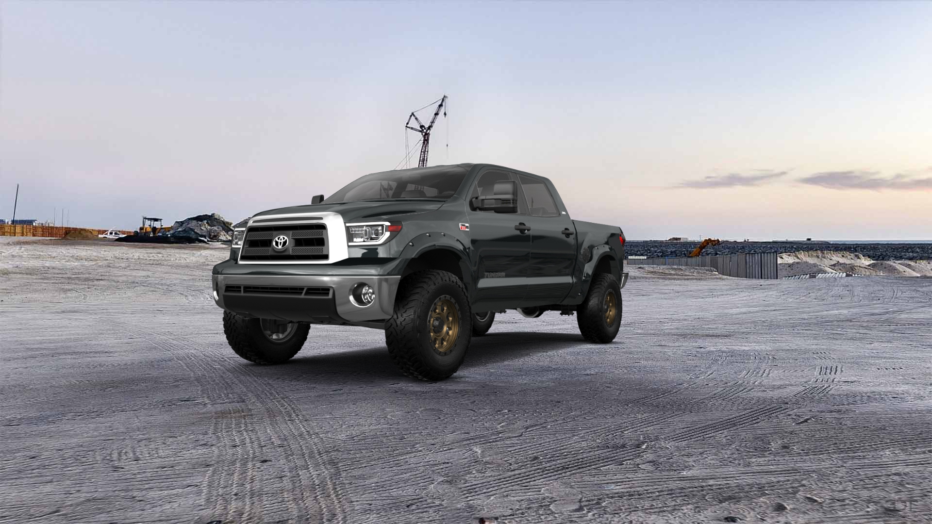 Toyota Tundra 5.5 ft box 4 Door pickup truck 2007