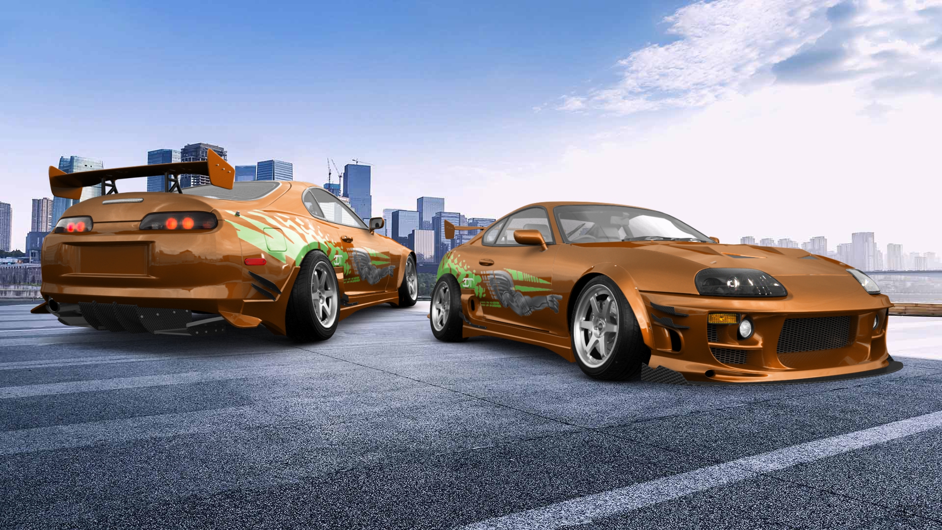 Toyota Supra 2 Door Coupe 2000 tuning