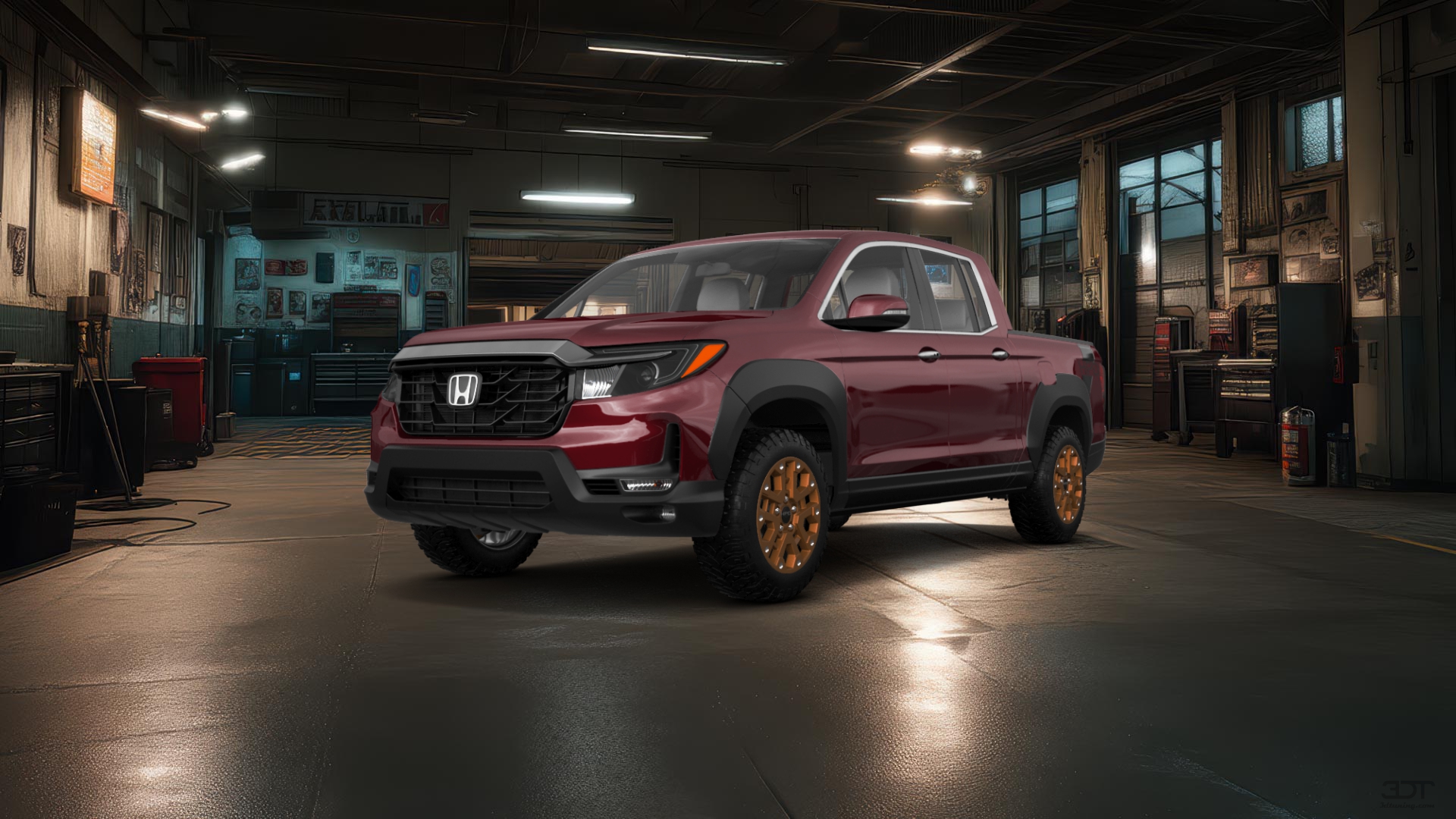 Honda Ridgeline 4 Door pickup truck 2021 Images