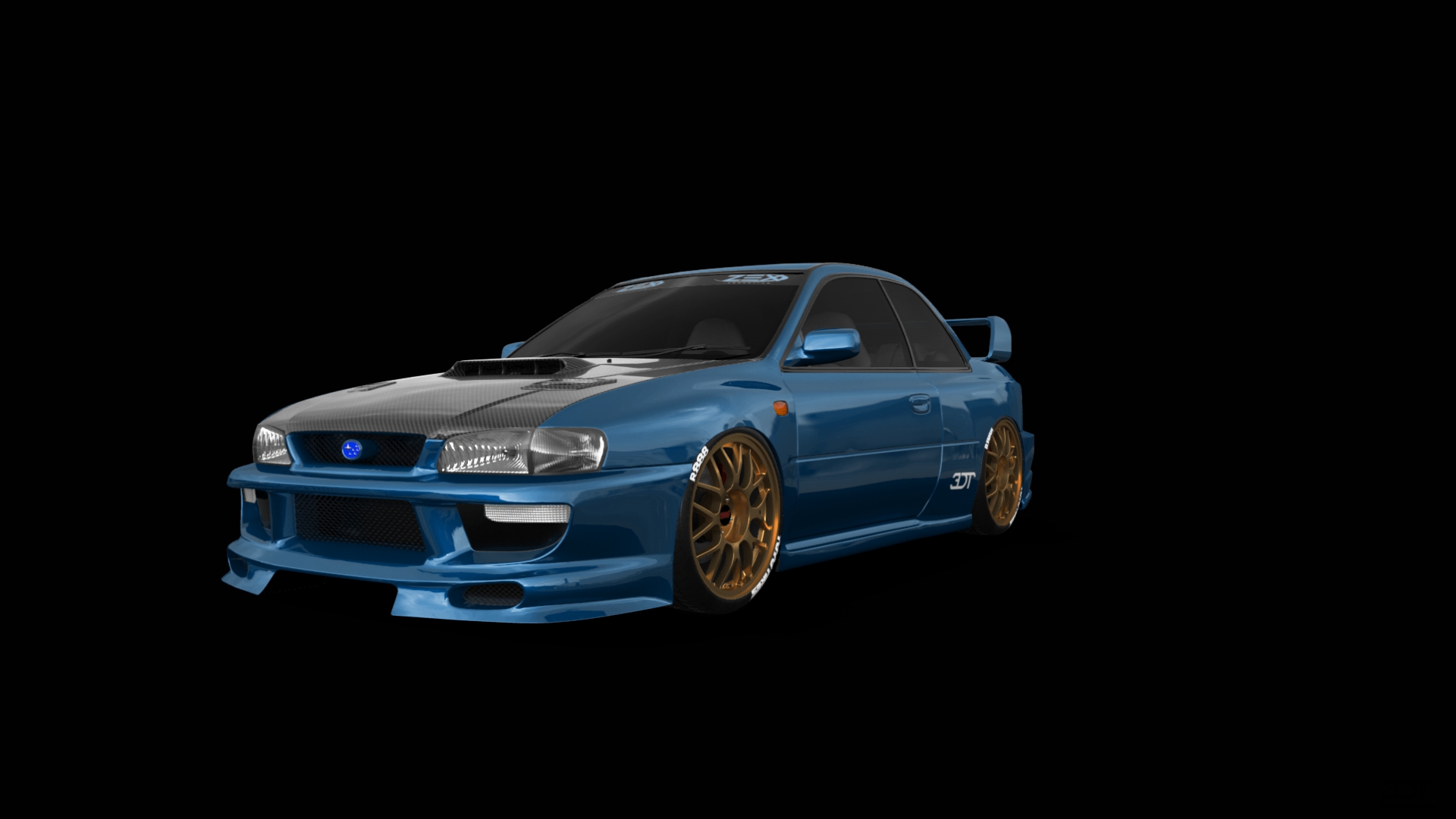 Subaru Impreza WRX STI 22B 2 Door Coupe 2000 tuning