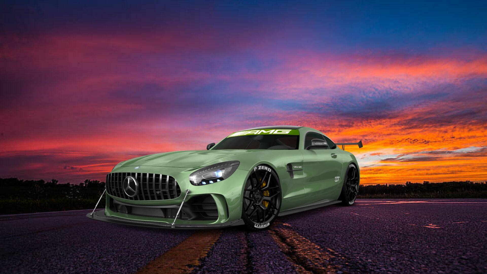 Mercedes AMG GT 2 door fastback coupe 2015 Images