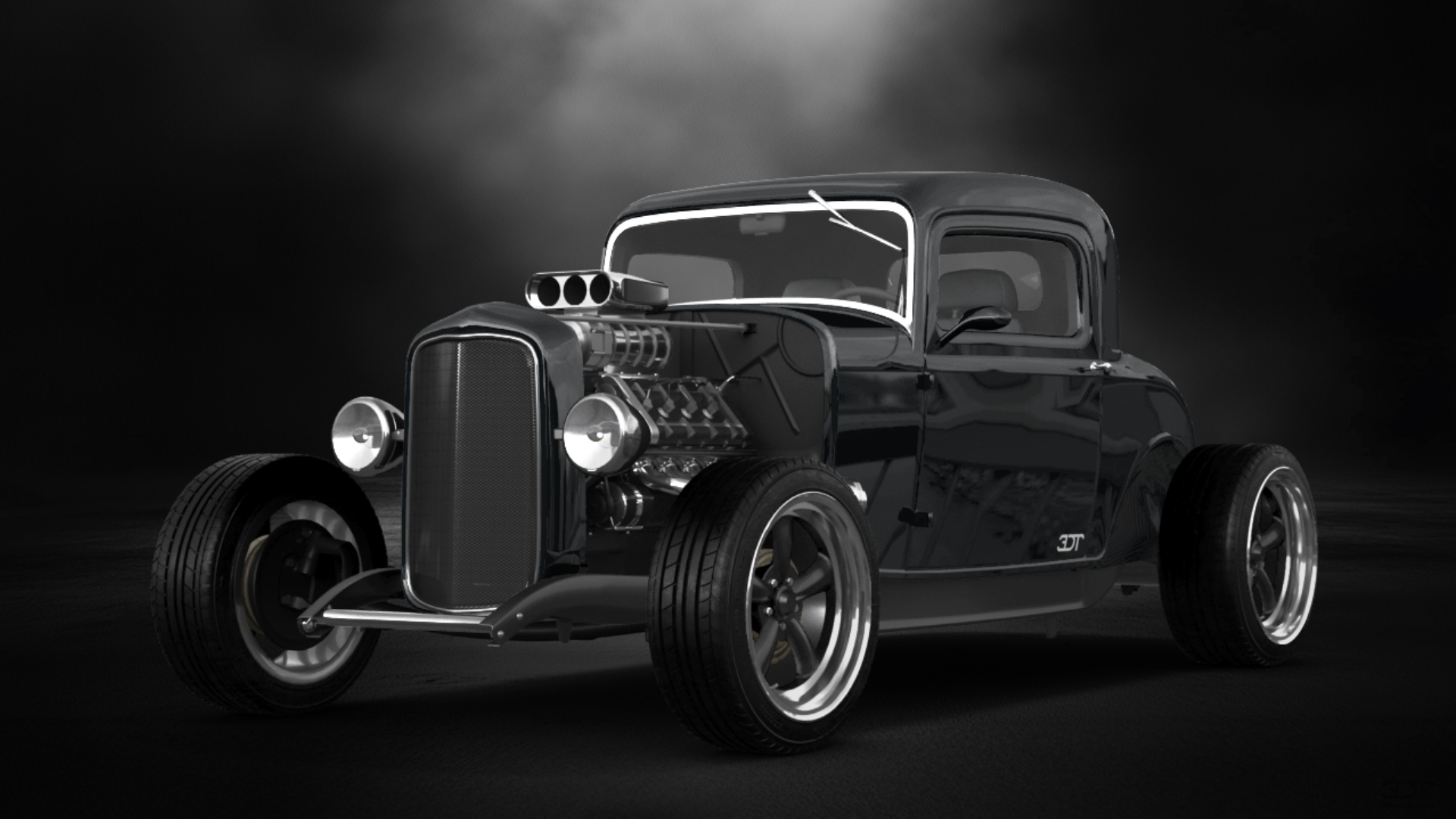 Ford Model B Deluxe 2 Door Coupe 1932