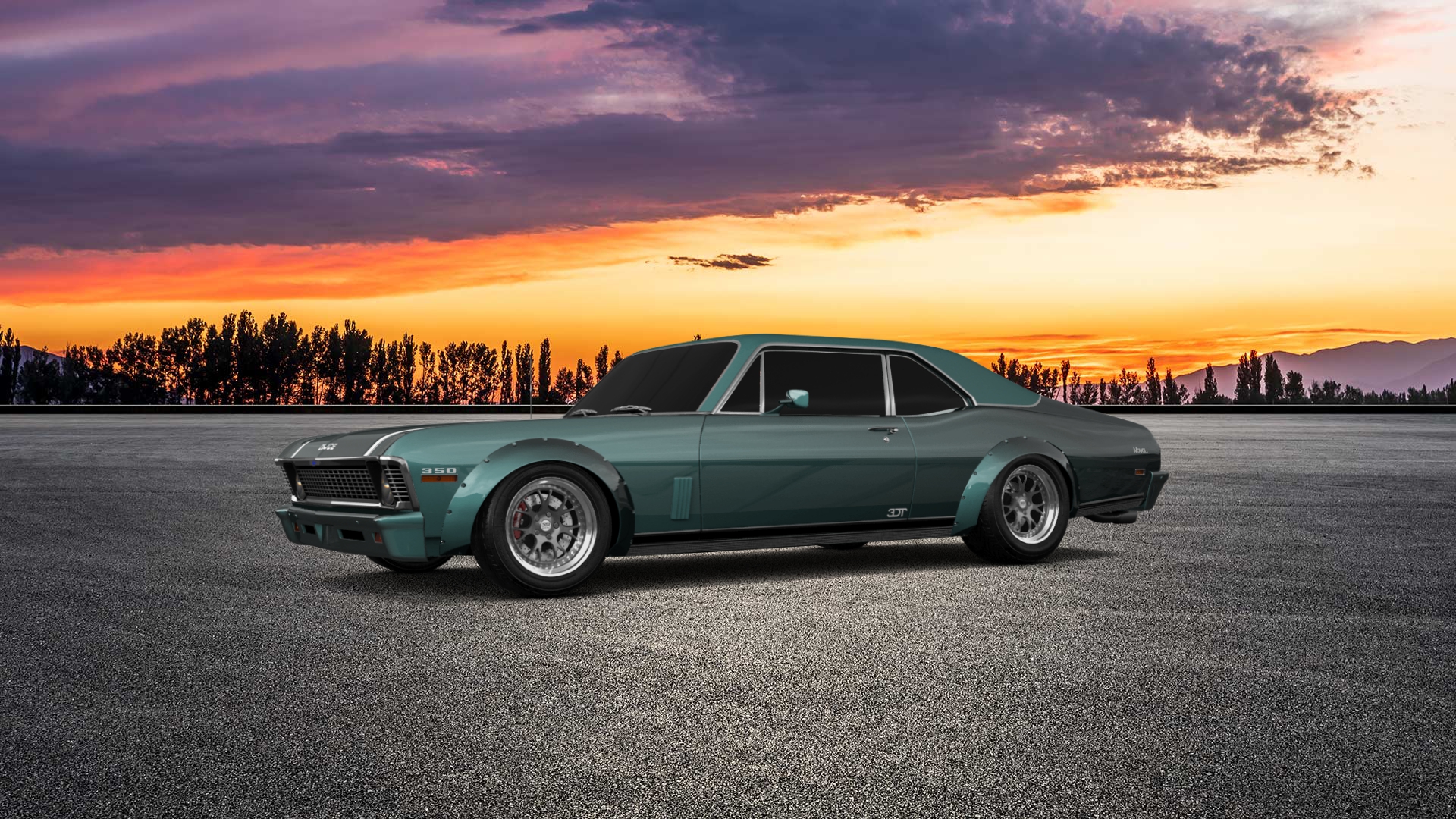 Chevrolet Chevy II Nova 2 Door Coupe 1968