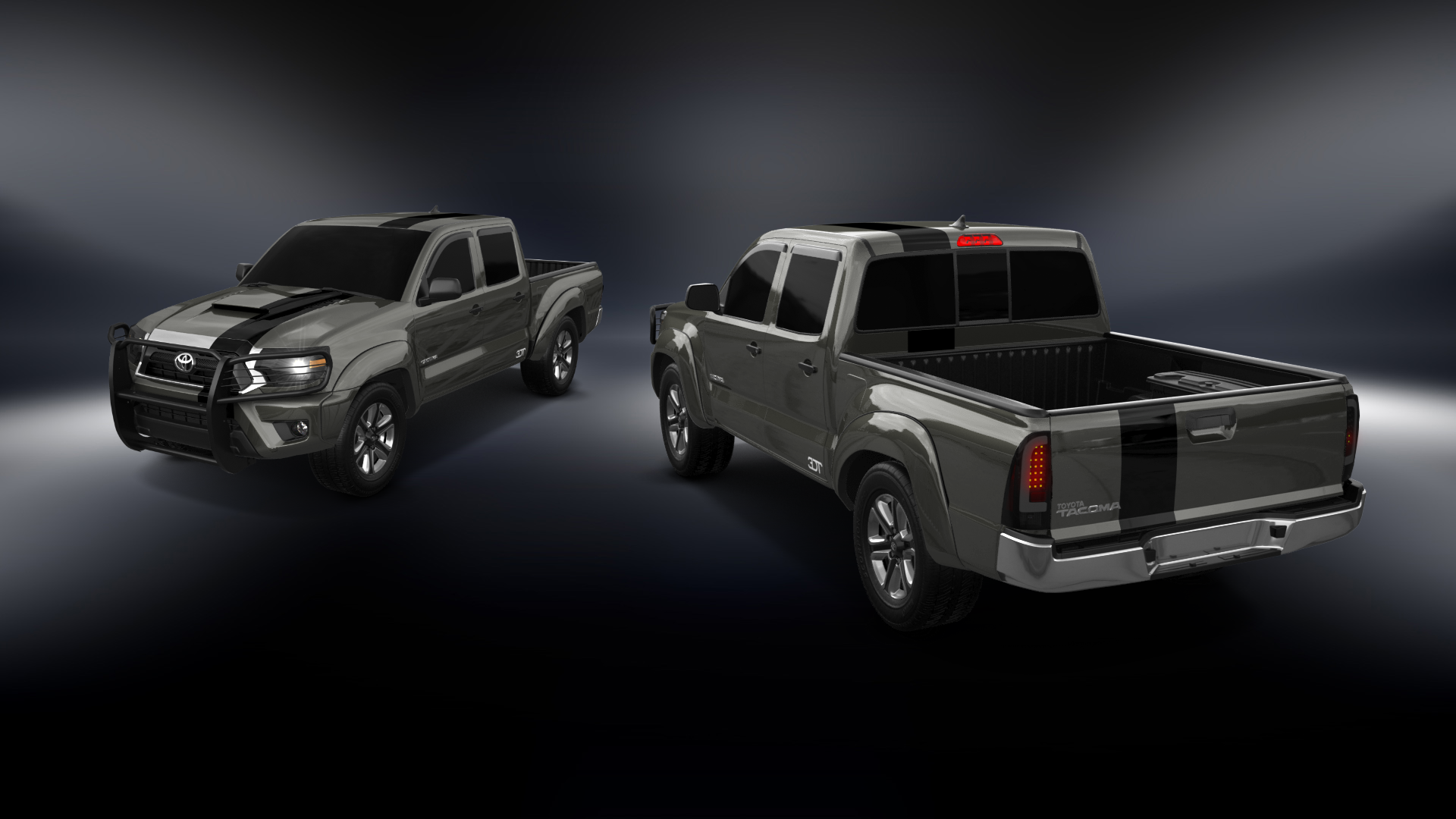 Toyota Tacoma Crew Cab 5.1 ft box 4 Door pickup truck 2012 tuning