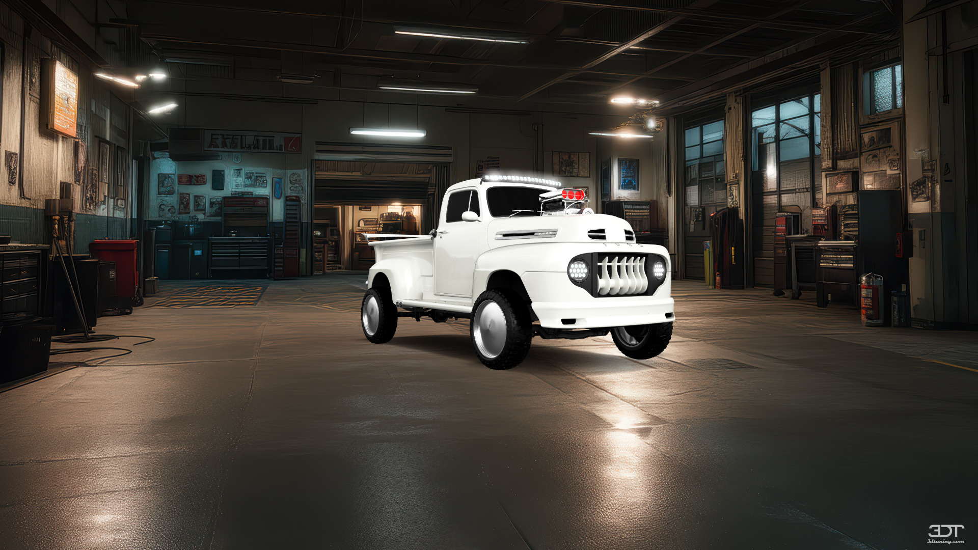 Tuning Ford F1 2 Door pickup truck 1949