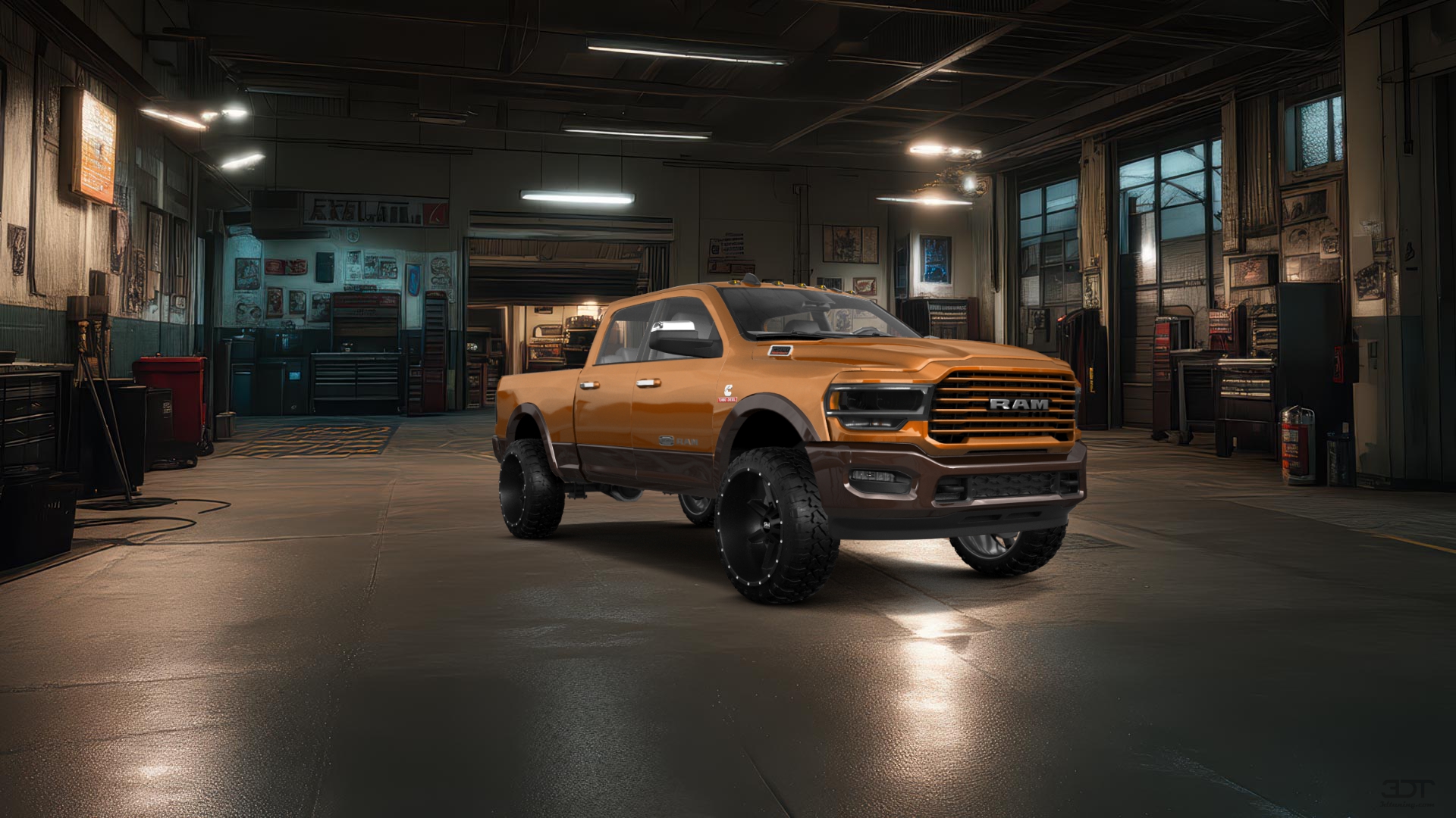 Dodge Ram 2500 4 Door pickup truck 2020 tuning