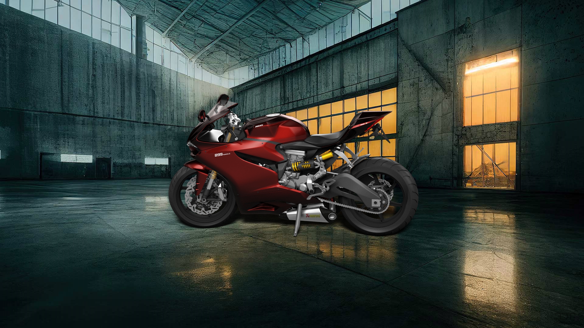 Ducati 899 Panigale Sport Bike 2015