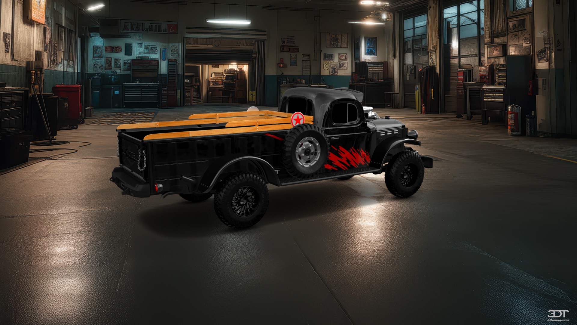 Dodge Power Wagon 2 Door pickup truck 1947
