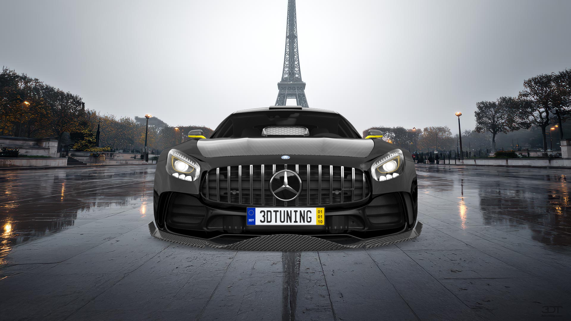 Mercedes AMG GT 2 door fastback coupe 2015 tuning