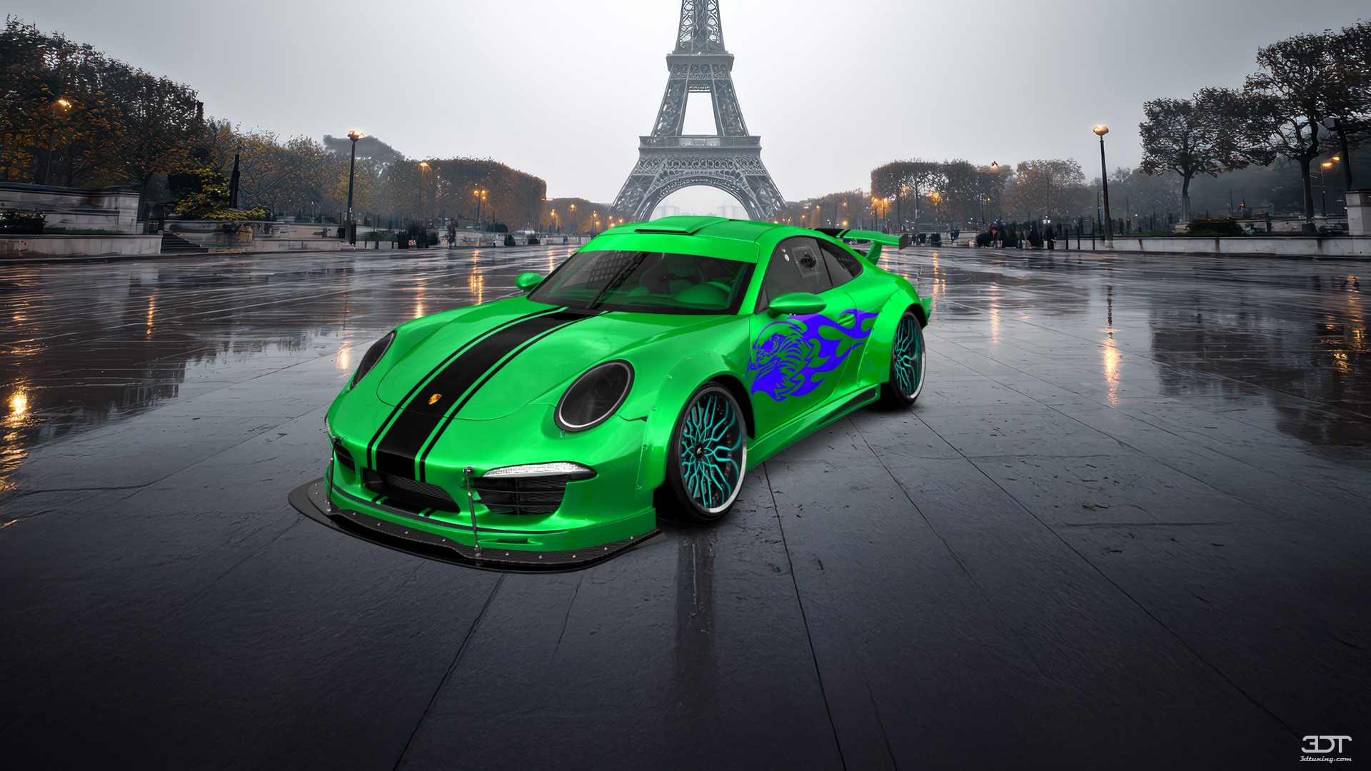 Porsche 911 Carrera 2 Door Coupe 2011 tuning