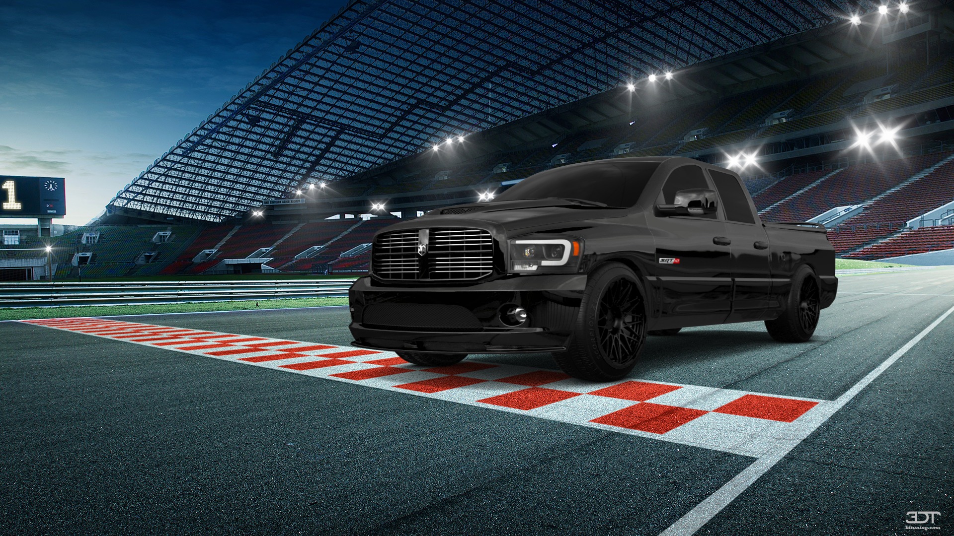 Dodge Ram 1500 Quad-Cab 4 Door pickup truck 2006