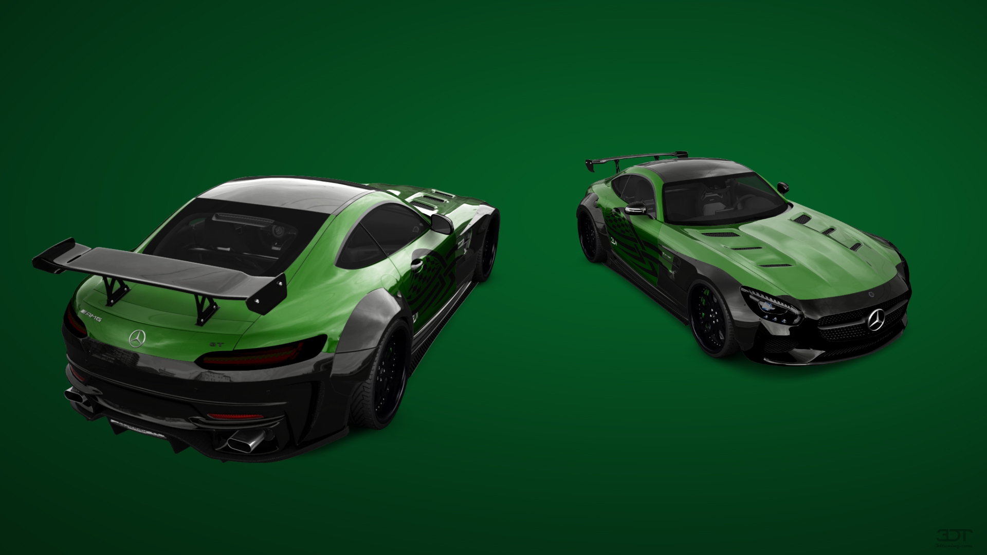 Mercedes AMG GT 2 door fastback coupe 2016 tuning