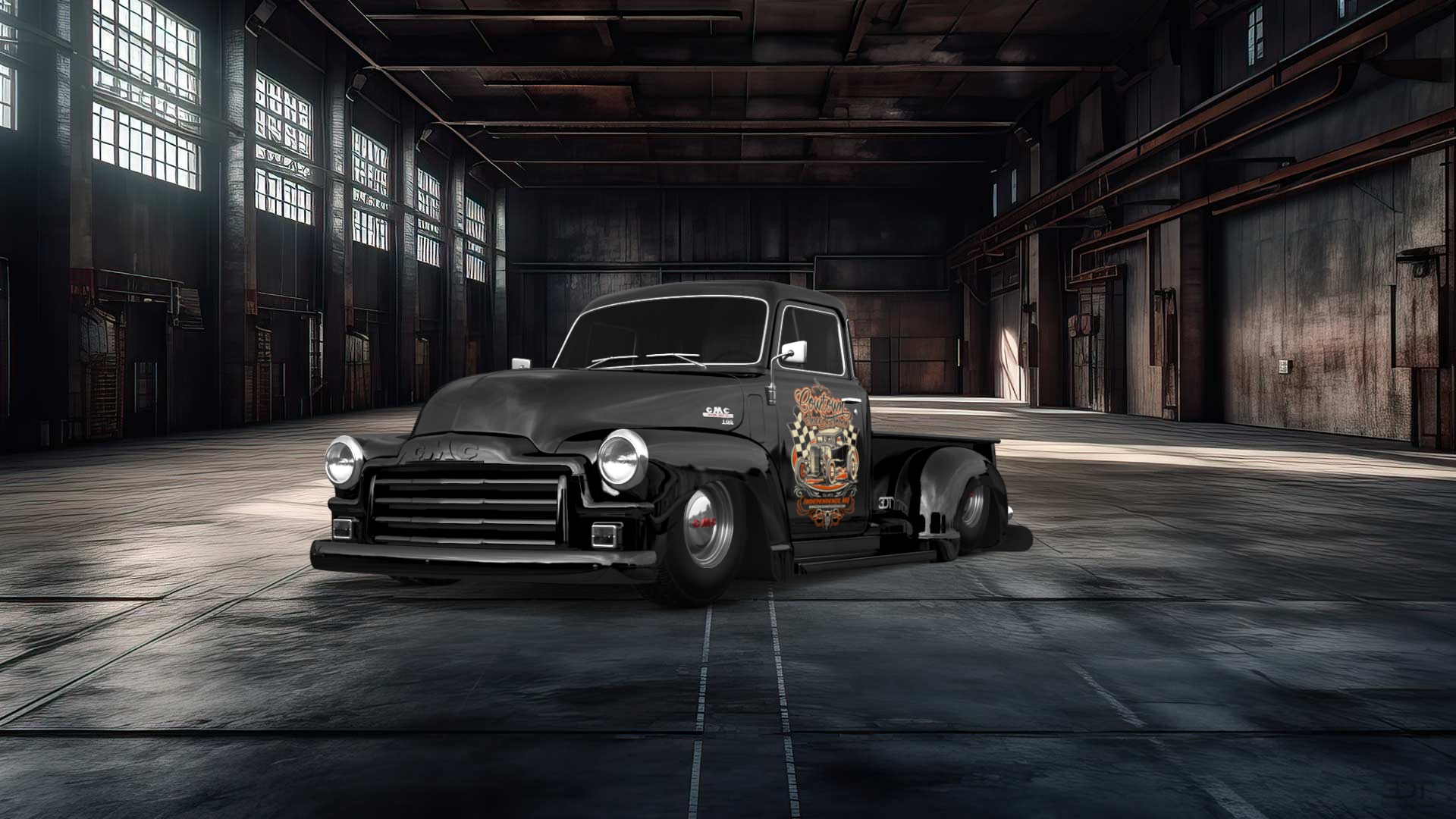 GMC 100 Stepside 2 Door pickup truck 1954