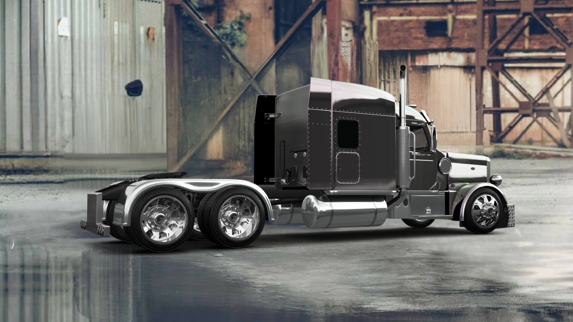 Peterbilt 589 Sleeper Cab Truck 2024 Images