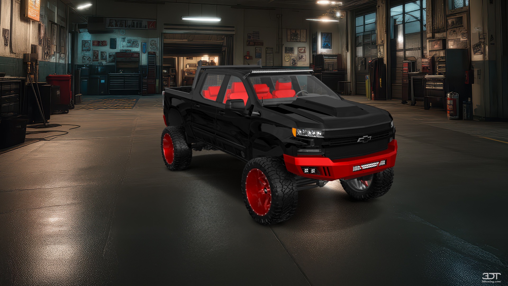 Chevrolet Silverado 1500 4 Door pickup truck 2019 tuning