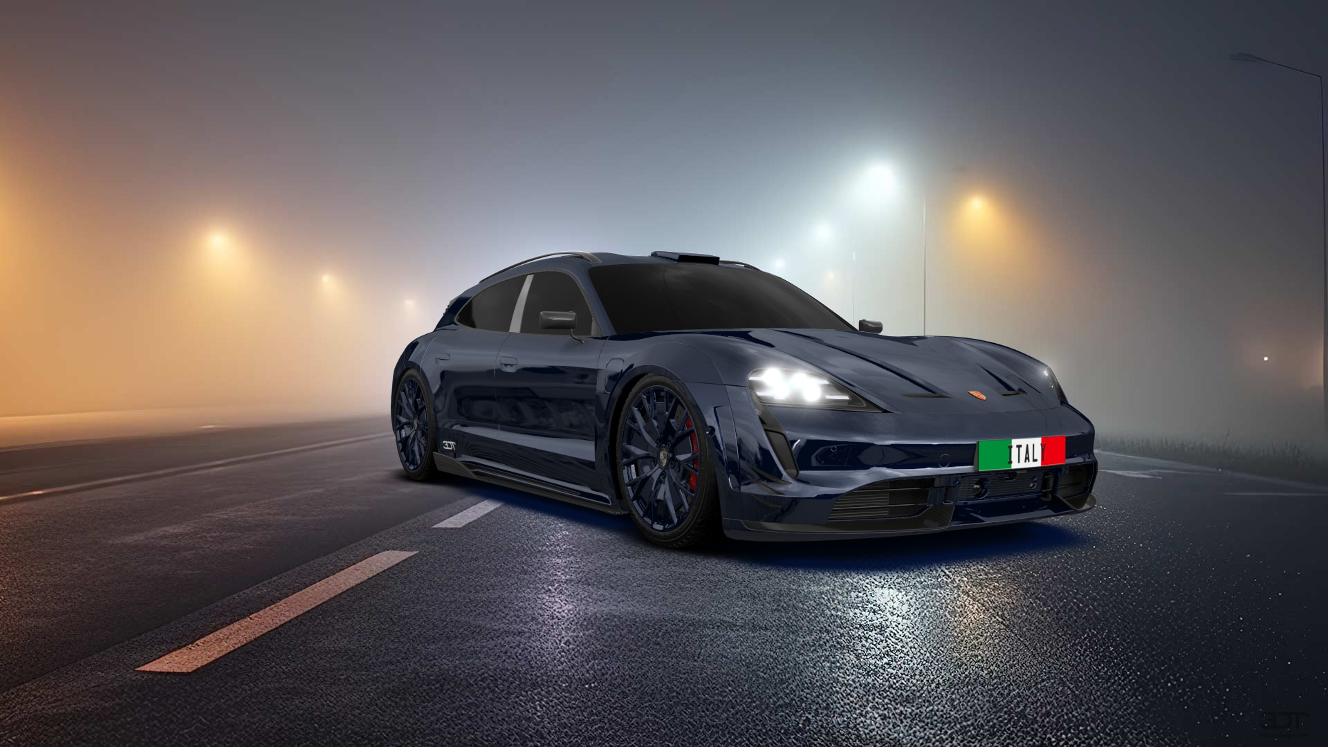 Porsche Taycan Sport Turismo Shooting Brake 2019