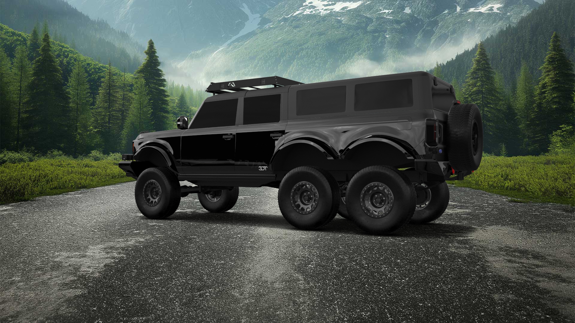 Ford Bronco 6X6 4 Door pickup truck 2021