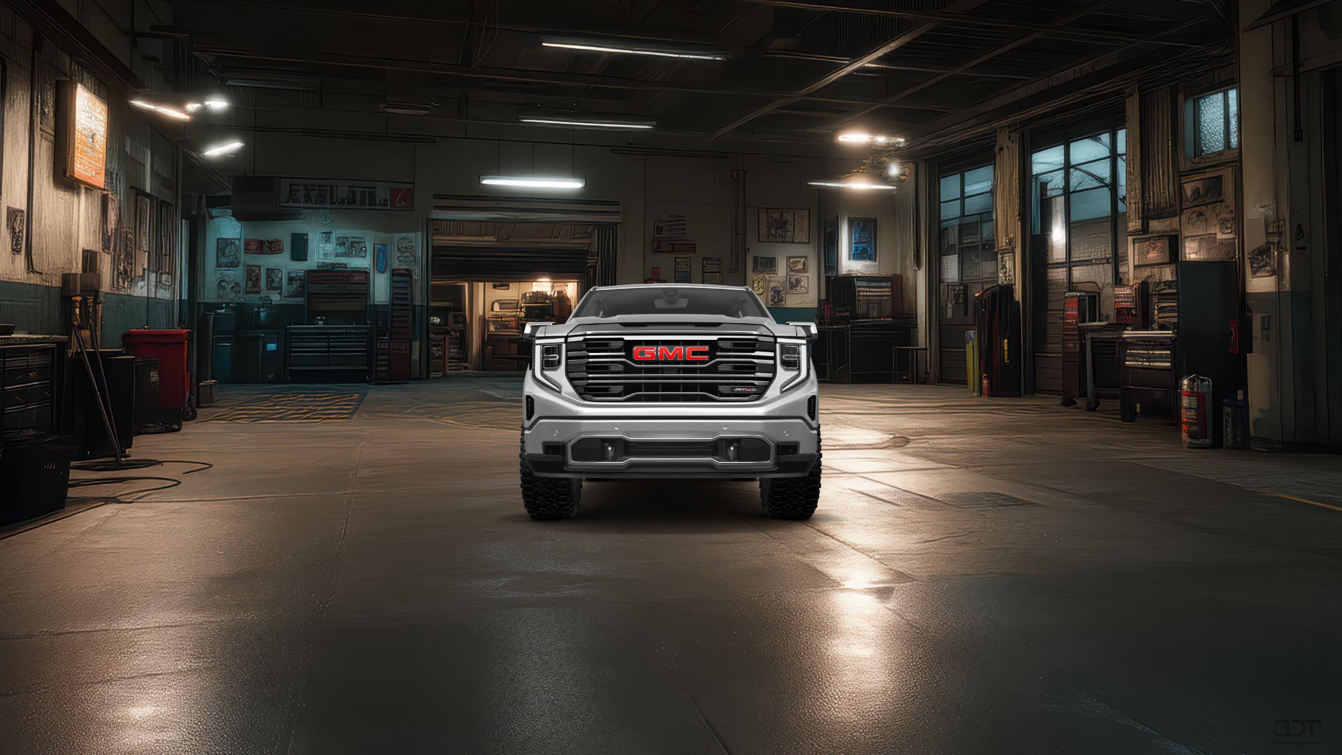 GMC Sierra 1500 Crew Cab 5.8 ft box 4 Door pickup truck 2023 tuning