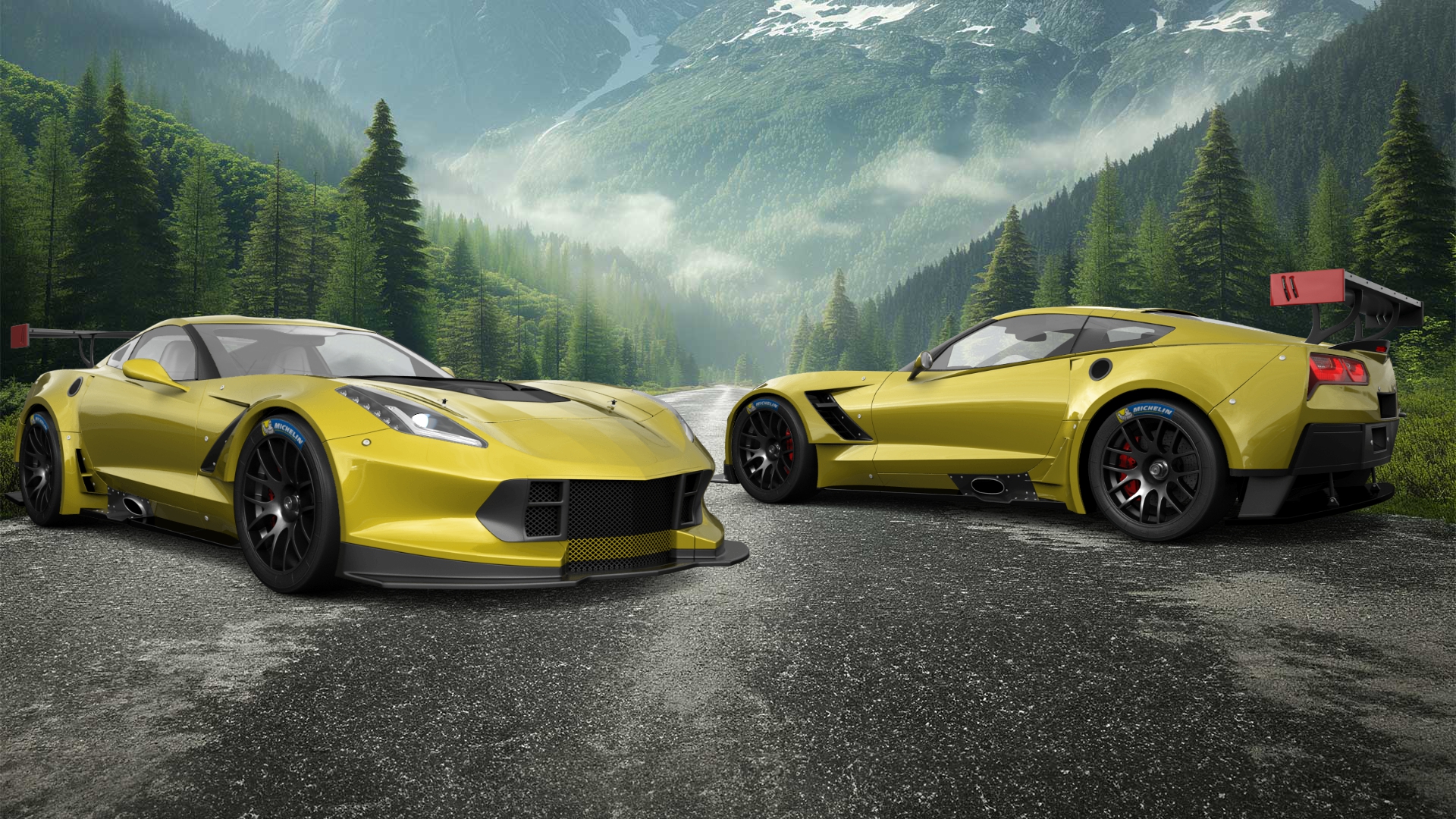 Chevrolet Corvette C7 2 Door Coupe 2015 tuning