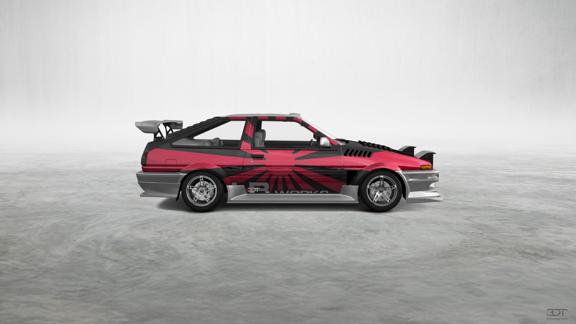 Toyota AE86 3 Door Hatchback 1985 tuning