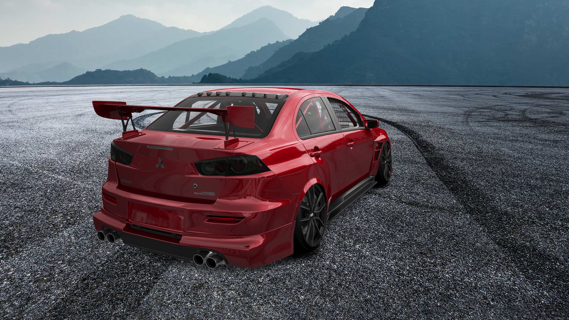 Mitsubishi Lancer Evolution X Sedan 2008