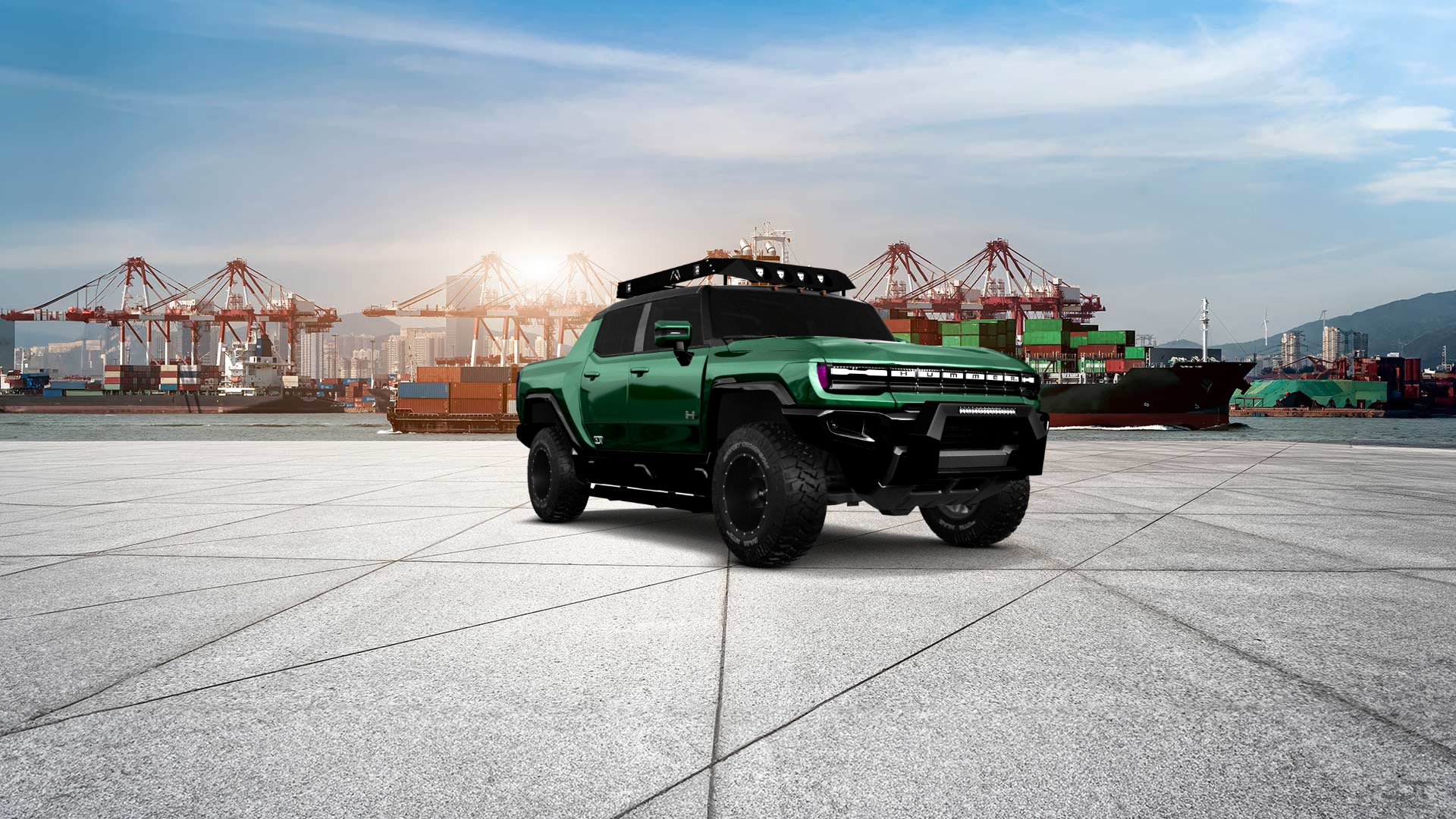 GMC Hummer EV 4 Door pickup truck 2021 tuning