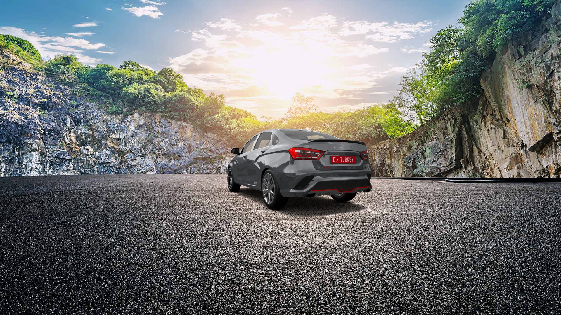 Lada Vesta 4 Door Saloon 2016 tuning