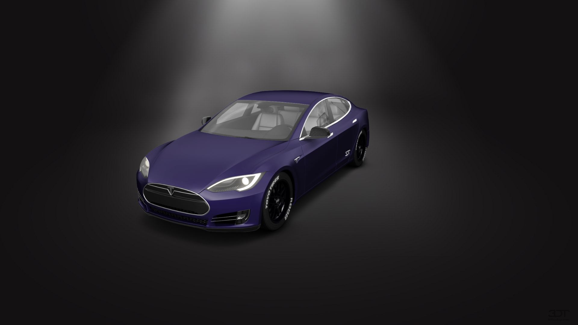 Tesla Model S 5 Door Liftback 2013 tuning