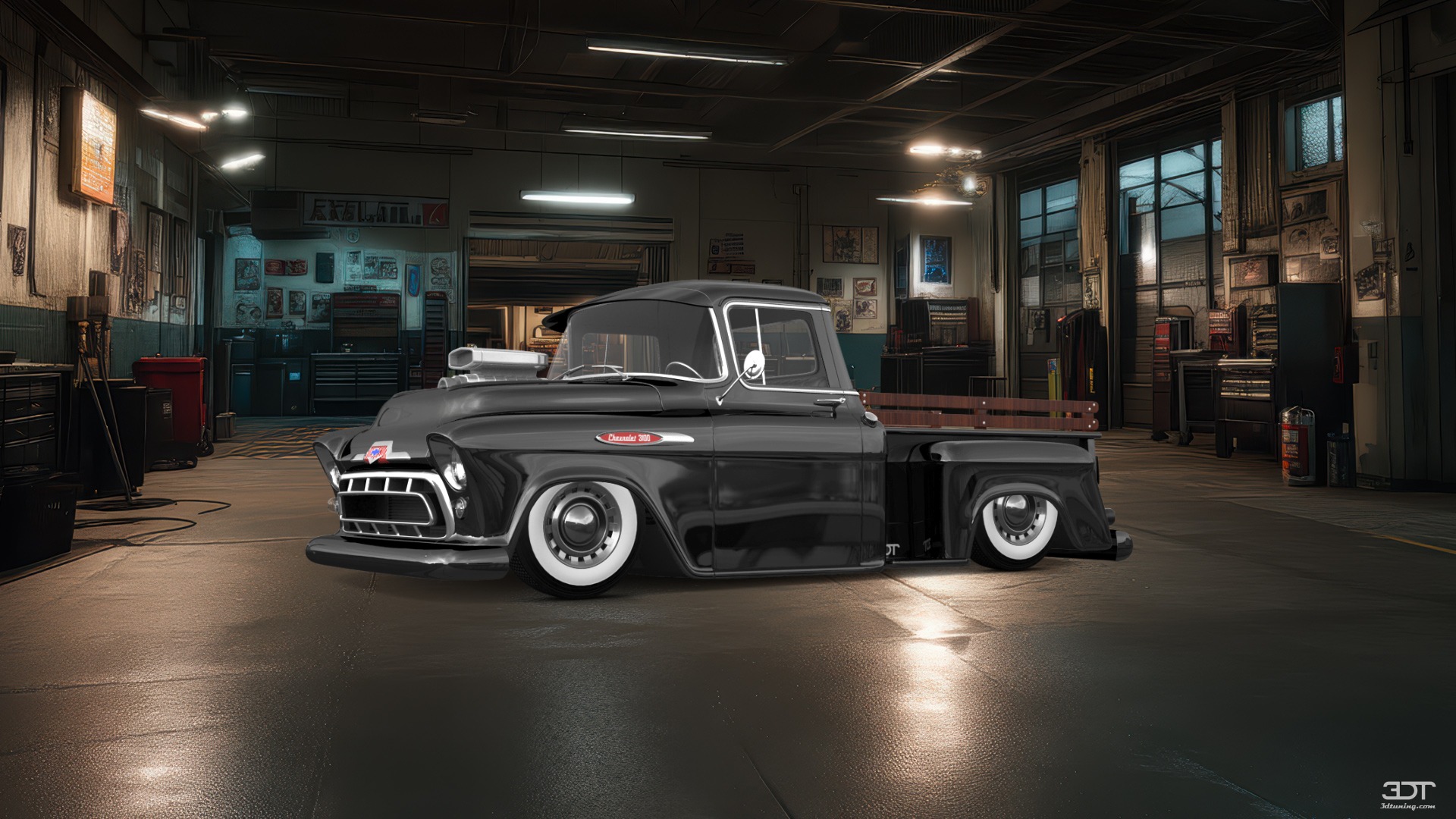 Chevrolet 3100 2 Door pickup truck 1955 tuning