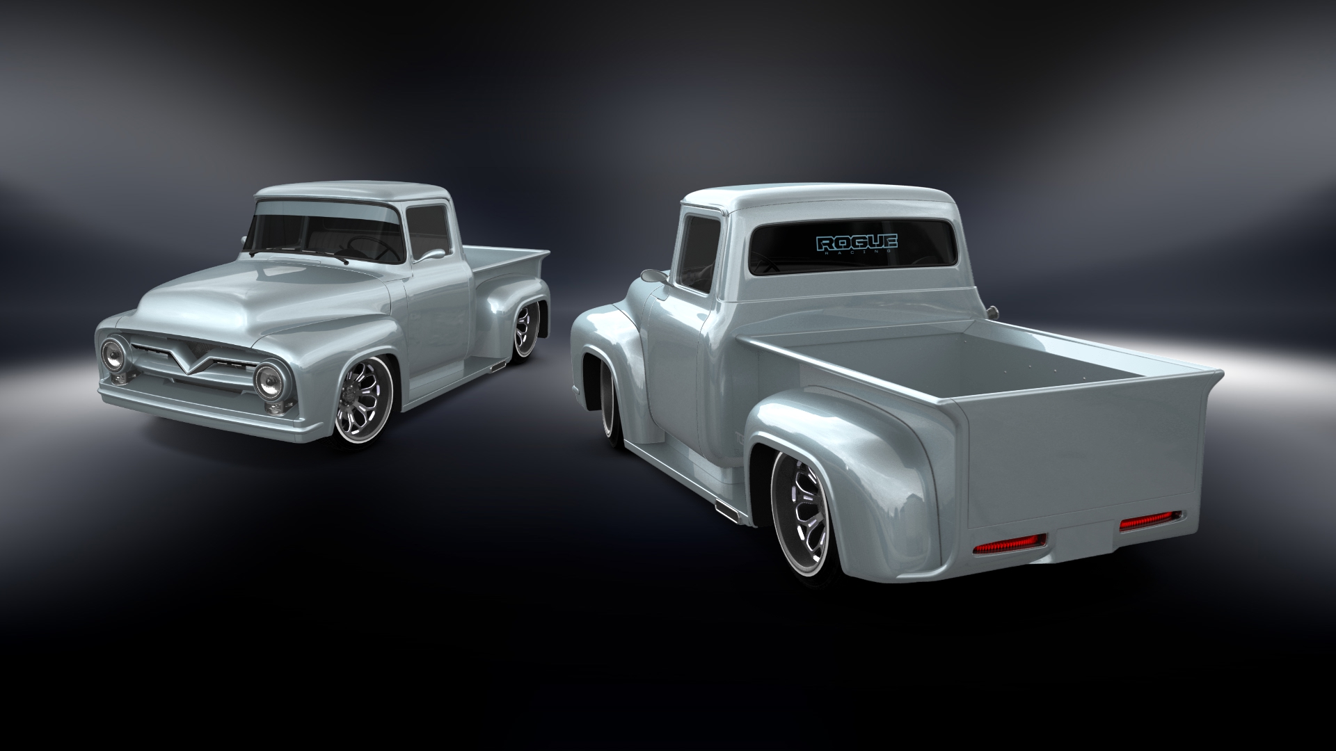Ford F-100 2 Door truck 1956 tuning